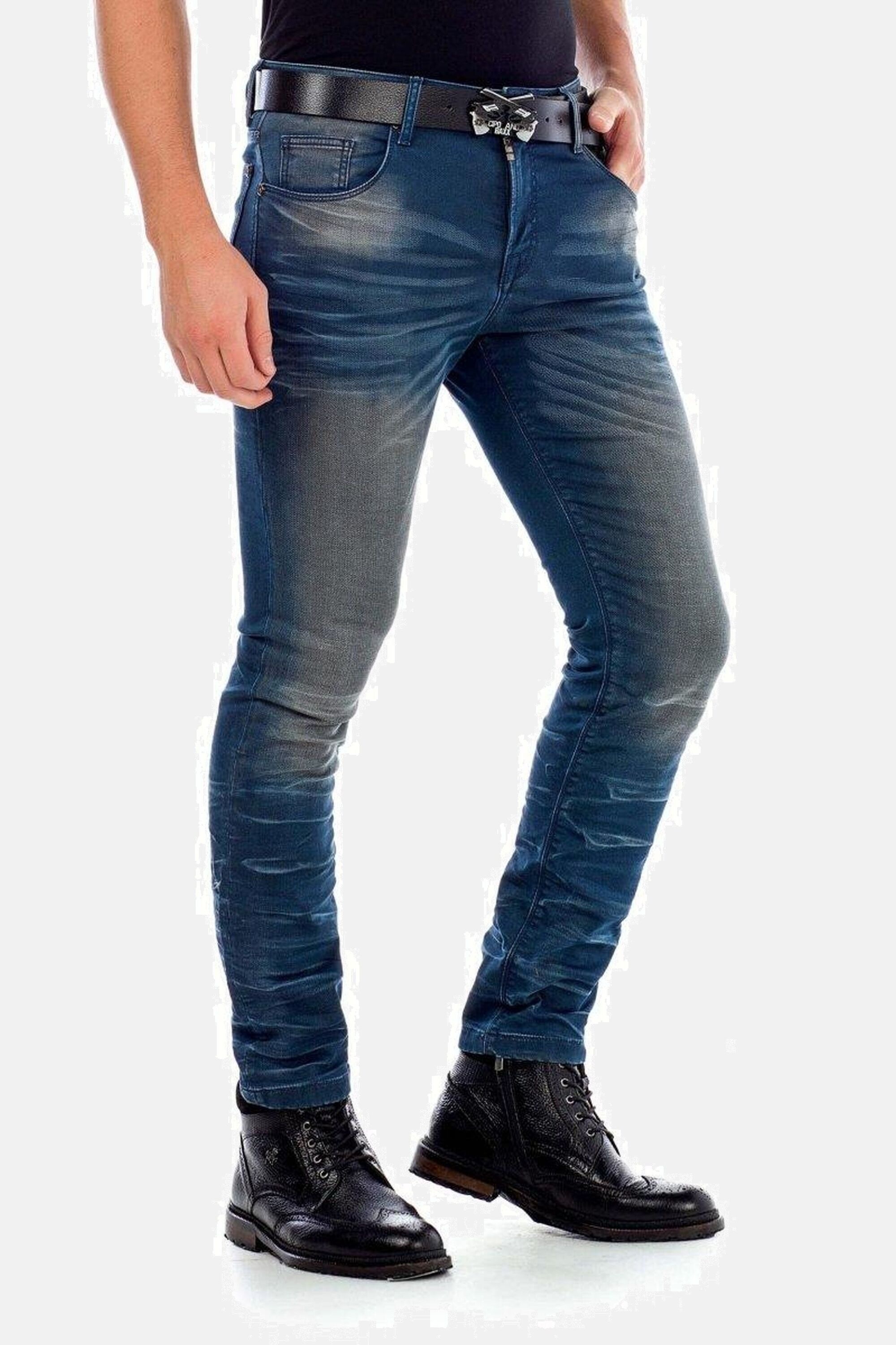 Cipo & Baxx 5-Pocket-Jeans »Jeans«, mit schöner Waschung, CD492