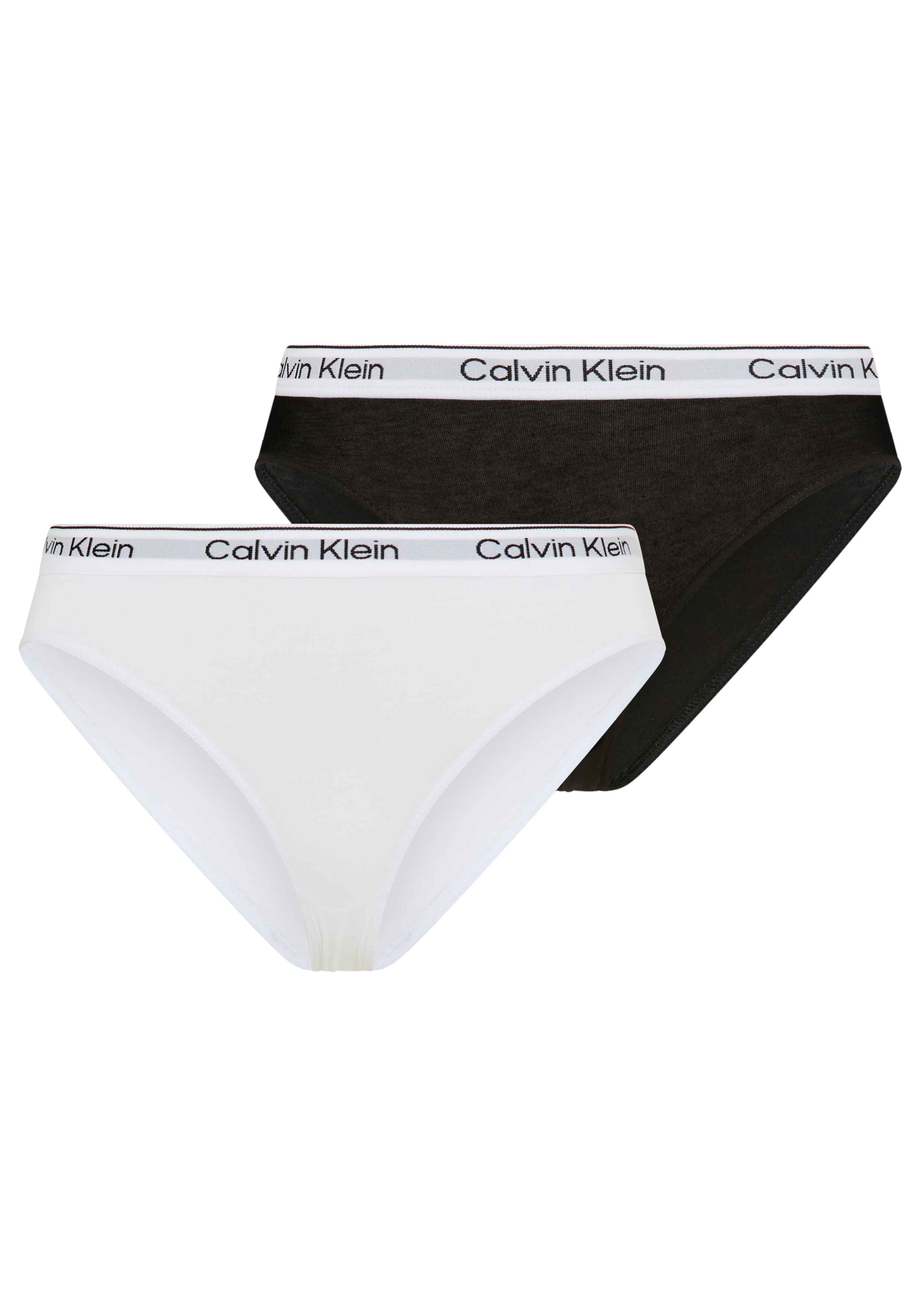Calvin Klein Underwear 1100000002199 "2PK BIKINI" Packung, 2er-Pack, 2 Stk. mit Logobund