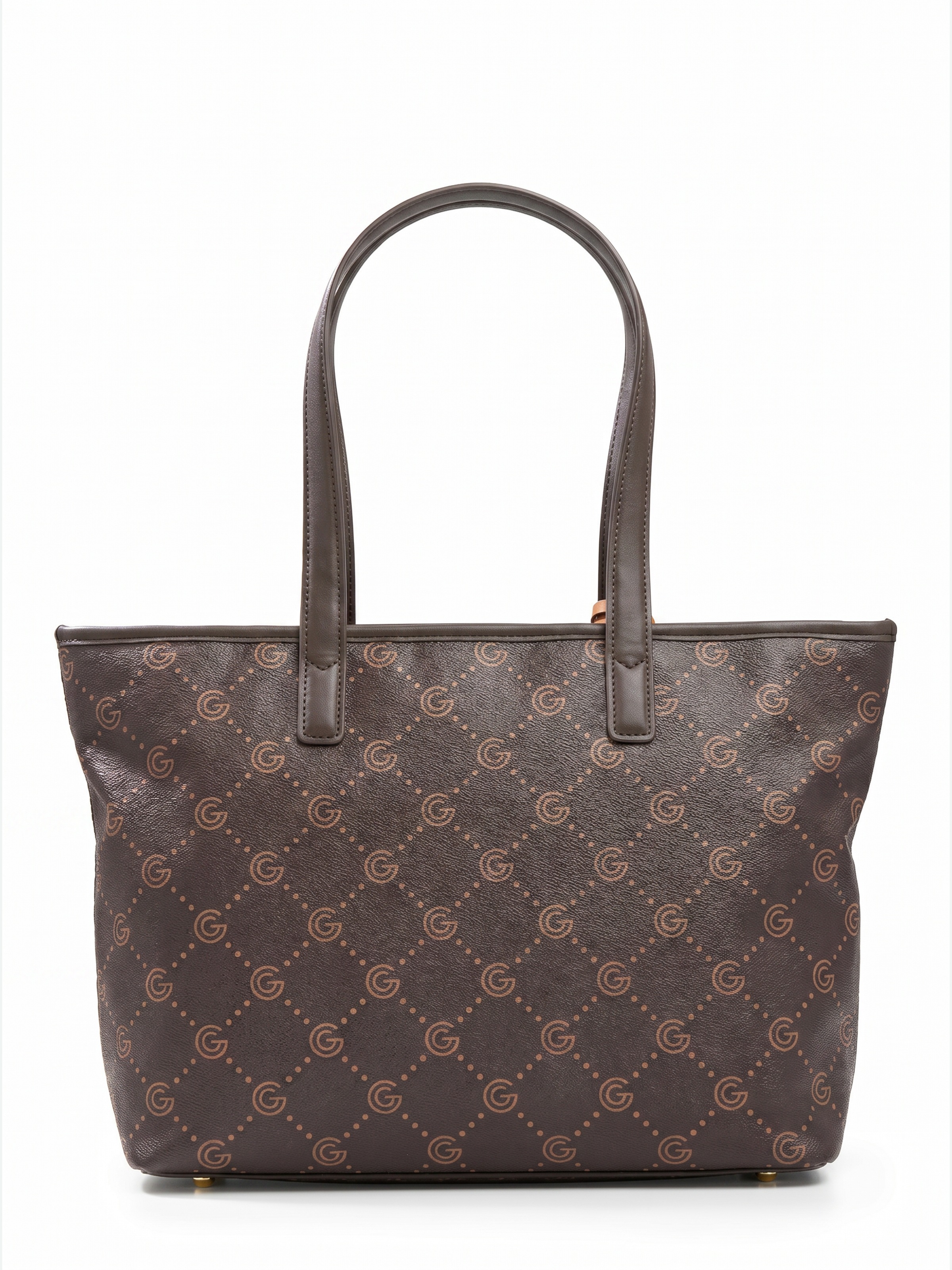 Gabriella GUCCI Shopper »TIZIANA« Damen Umhängetasche, Handtasche, Tragetasche mit Logoverzierung