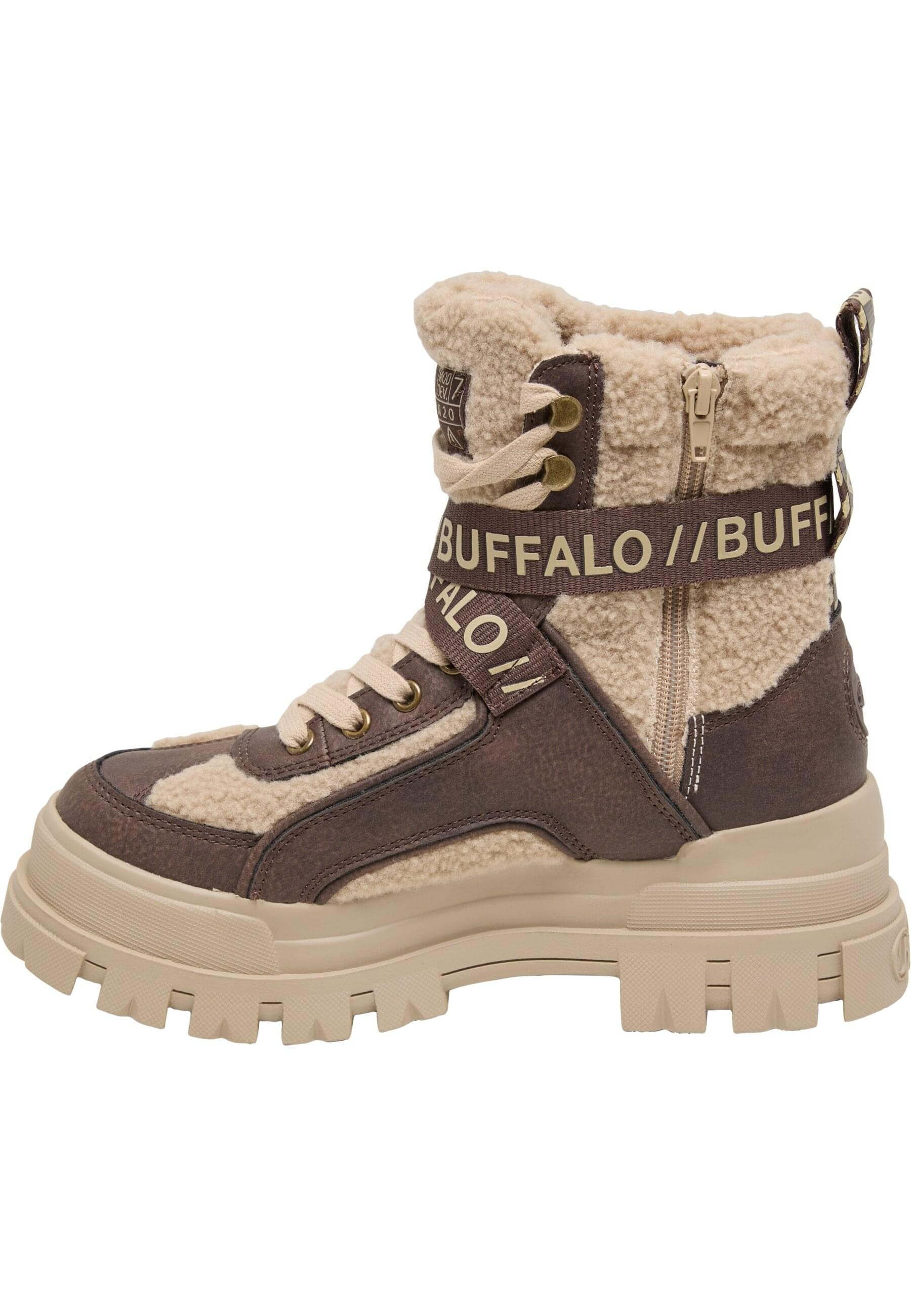 Buffalo Stiefel »Buffalo Aspha Com1 Warm Vegan Nappa/Fake Fur«