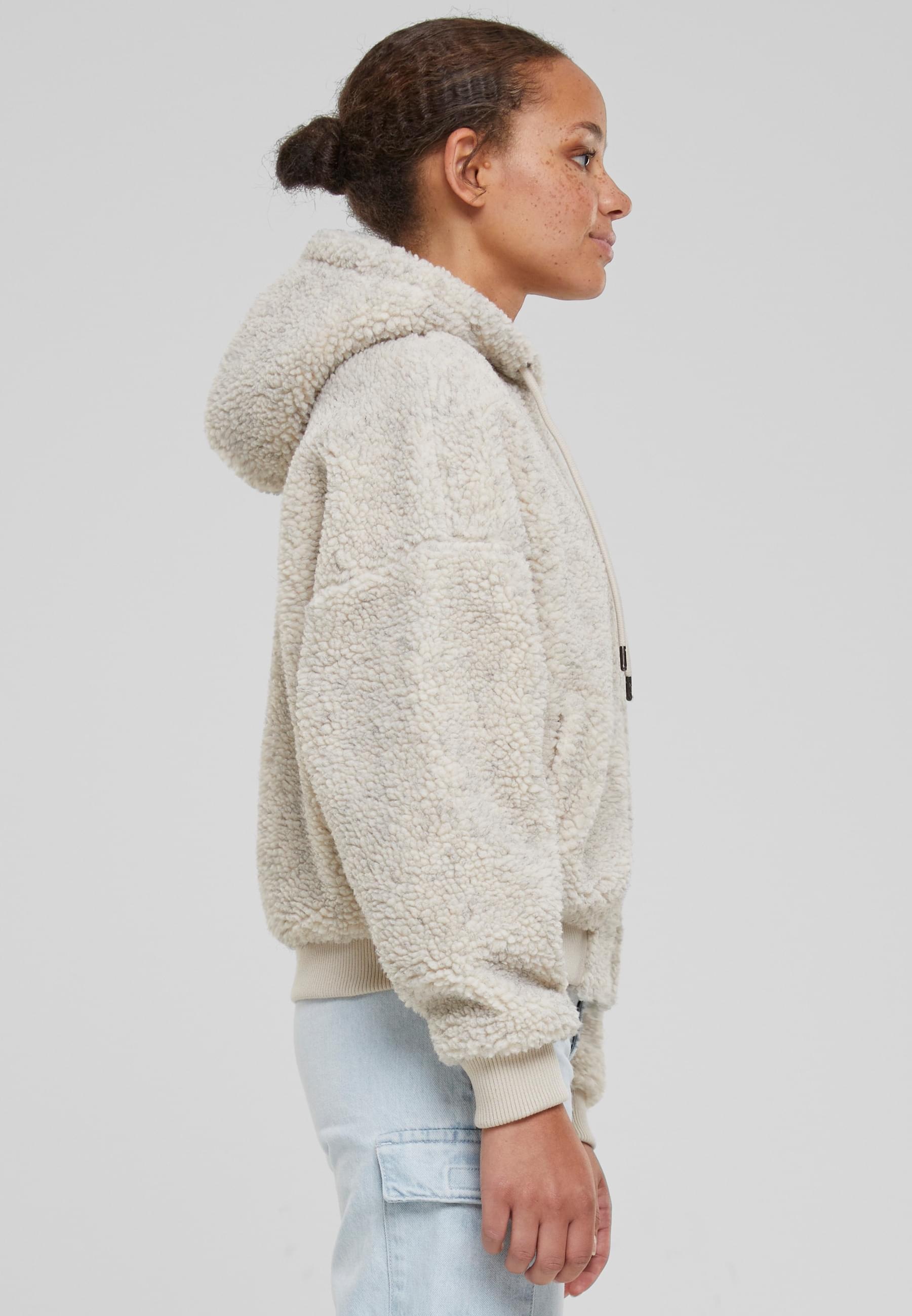 Karl Kani Sweatjacke »Karl Kani Damen KK Metal Signature Teddy Full Zip« 1 Stk. tlg.