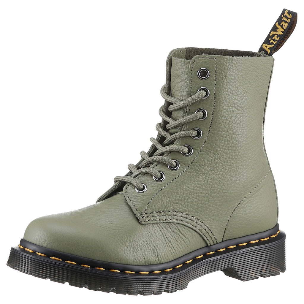 DR. MARTENS Schnürboots »1460 Pascal«, Blockabsatz, Schnürschuh, Stiefelette mit 3 cm Blockabsatz