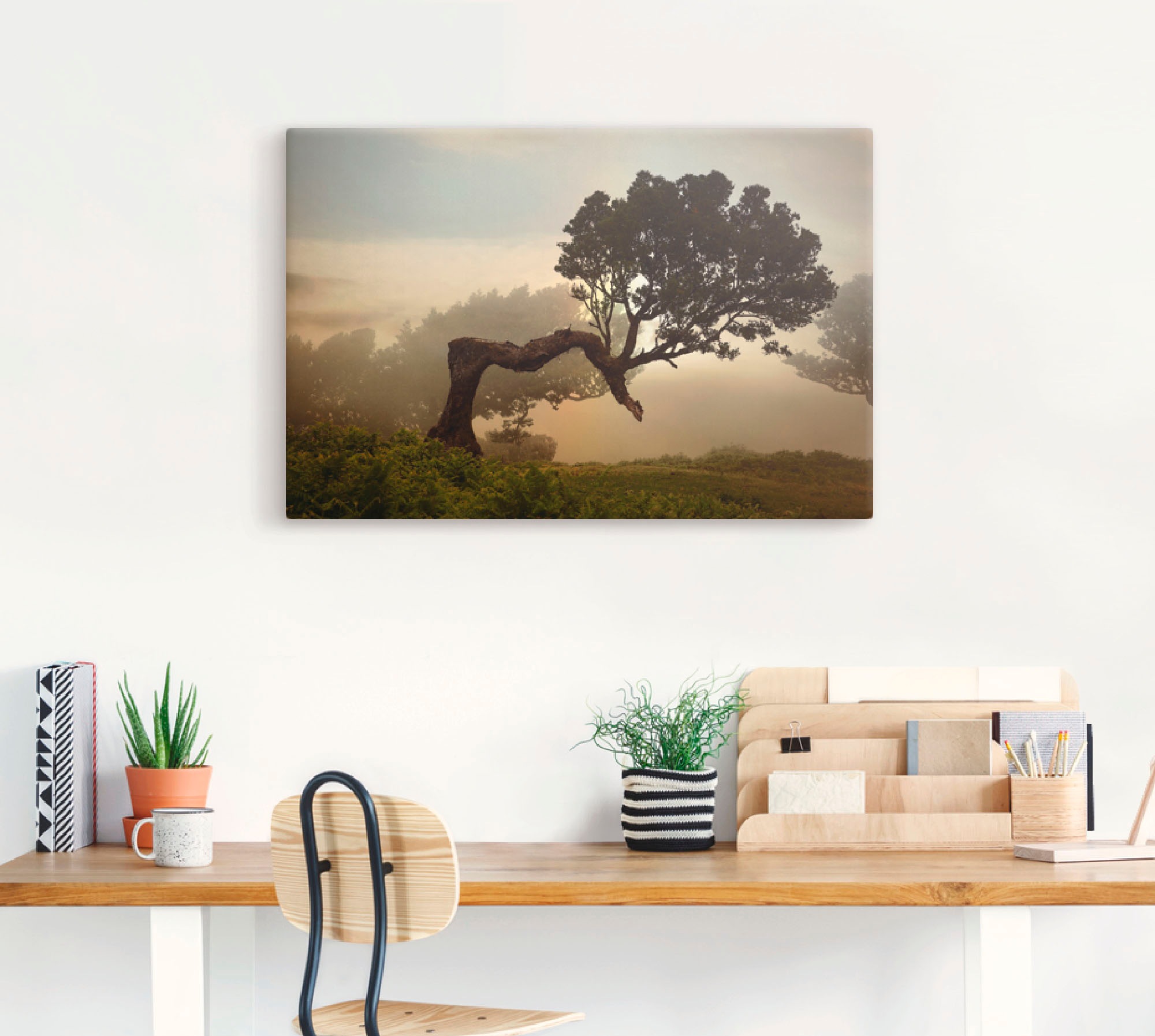 Artland Wandbild »Lorbeerbaum«, Bäume, (1 St.), als Alubild, Outdoorbild, Leinwandbild, Poster, Wandaufkleber