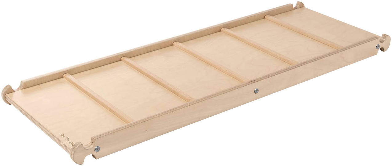 PINOLINO Jungen Klettergerüst "Kletterbrett »Kari«", B/H: 40cm x 6cm, beige, B:40cm H:6cm L:115cm, Klettergerüste, Made in Europe