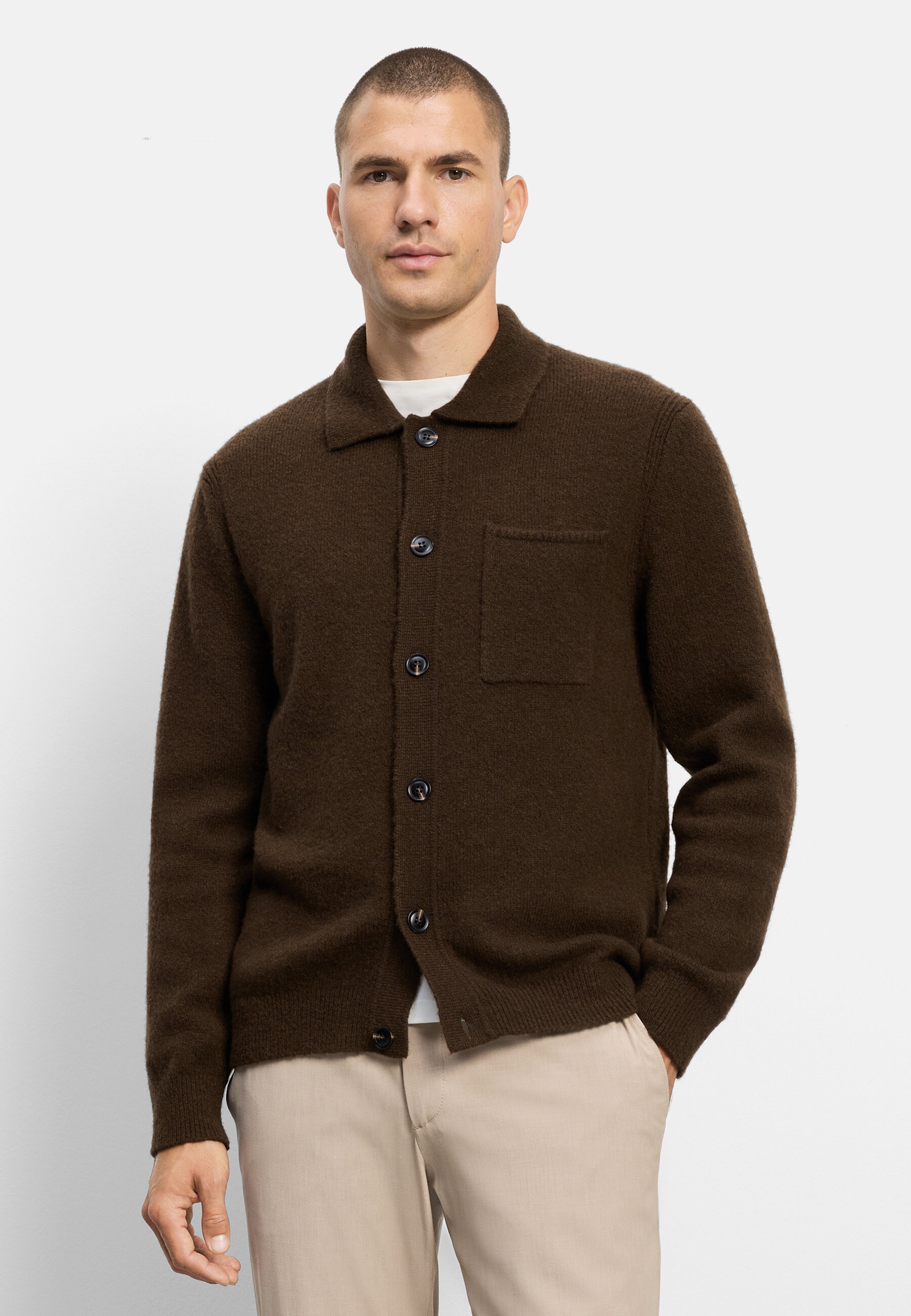 OLYMP Strickjacke »OLYMP Casual Strick, Strickjacke«