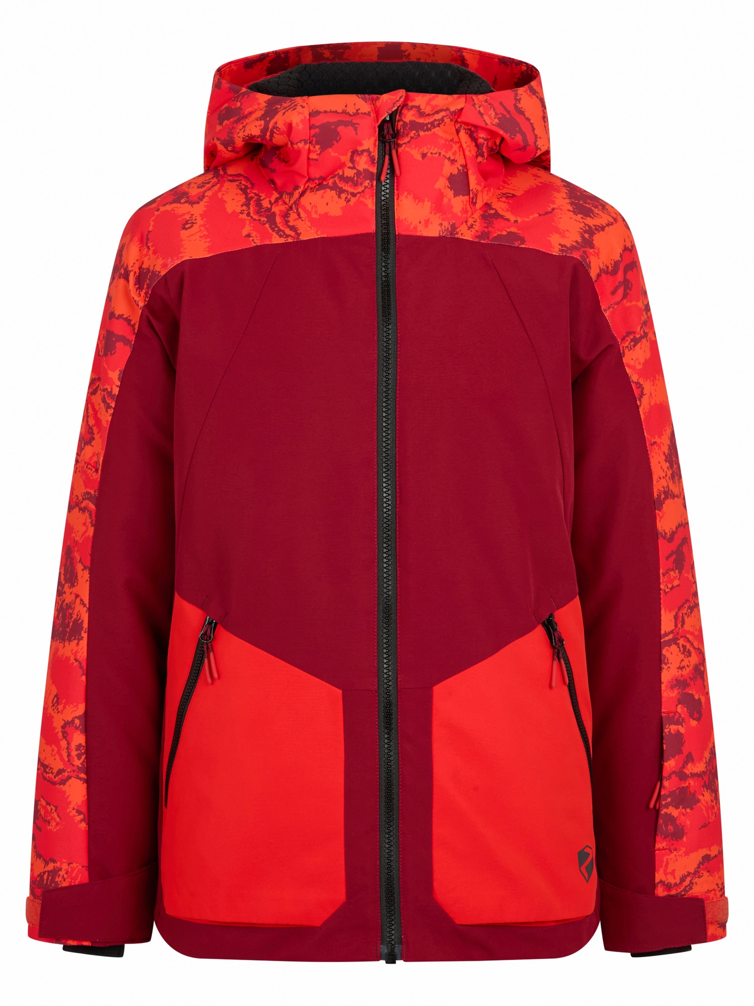 Ziener Skijacke "ARNU-Z AQUASHIELD JUNIOR" wasser- u. winddicht, atmungsaktiv, warm, reflektierende Elemente