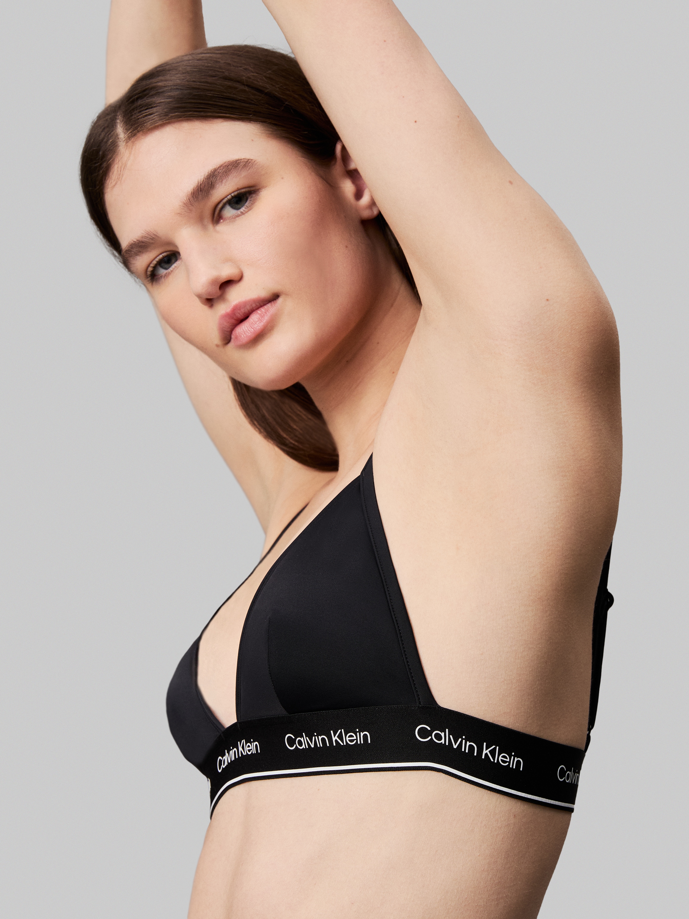 Calvin Klein Swimwear Triangel-Bikini-Top »TRIANGLE-RP«, mit Logoschriftzügen auf dem Unterband