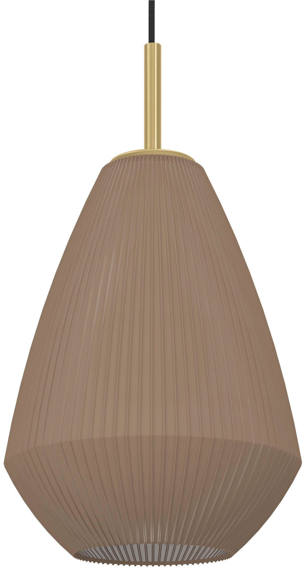 EGLO Hängeleuchte »Caprarola Pendellampe, messing, Hängeleuchte, Esszimmerlampe, Lampe« E27 1 Stk. Esszimmerlampe, Hängeleuchte mit E27 Fassung, 90 cm