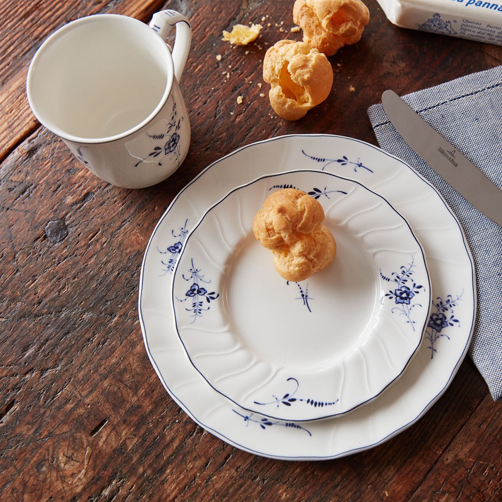 Thumbnail - Villeroy & Boch Becher "Kaffeebecher Vieux Luxembourg 290 ml weiß-blau"