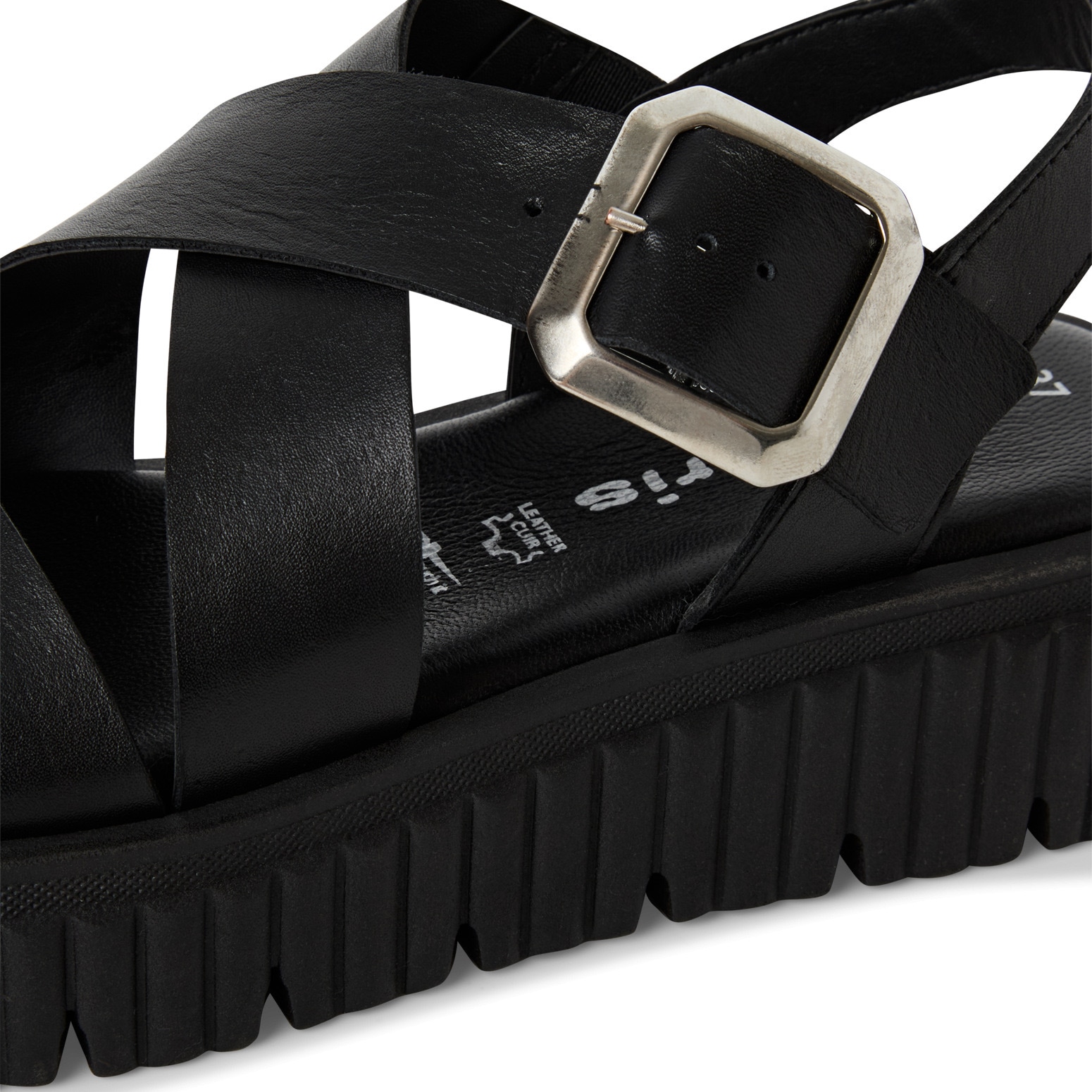 Tamaris Sandalette, Plateau, Riemchensandale, Sommerschuh mit Touch It-Ausstattung