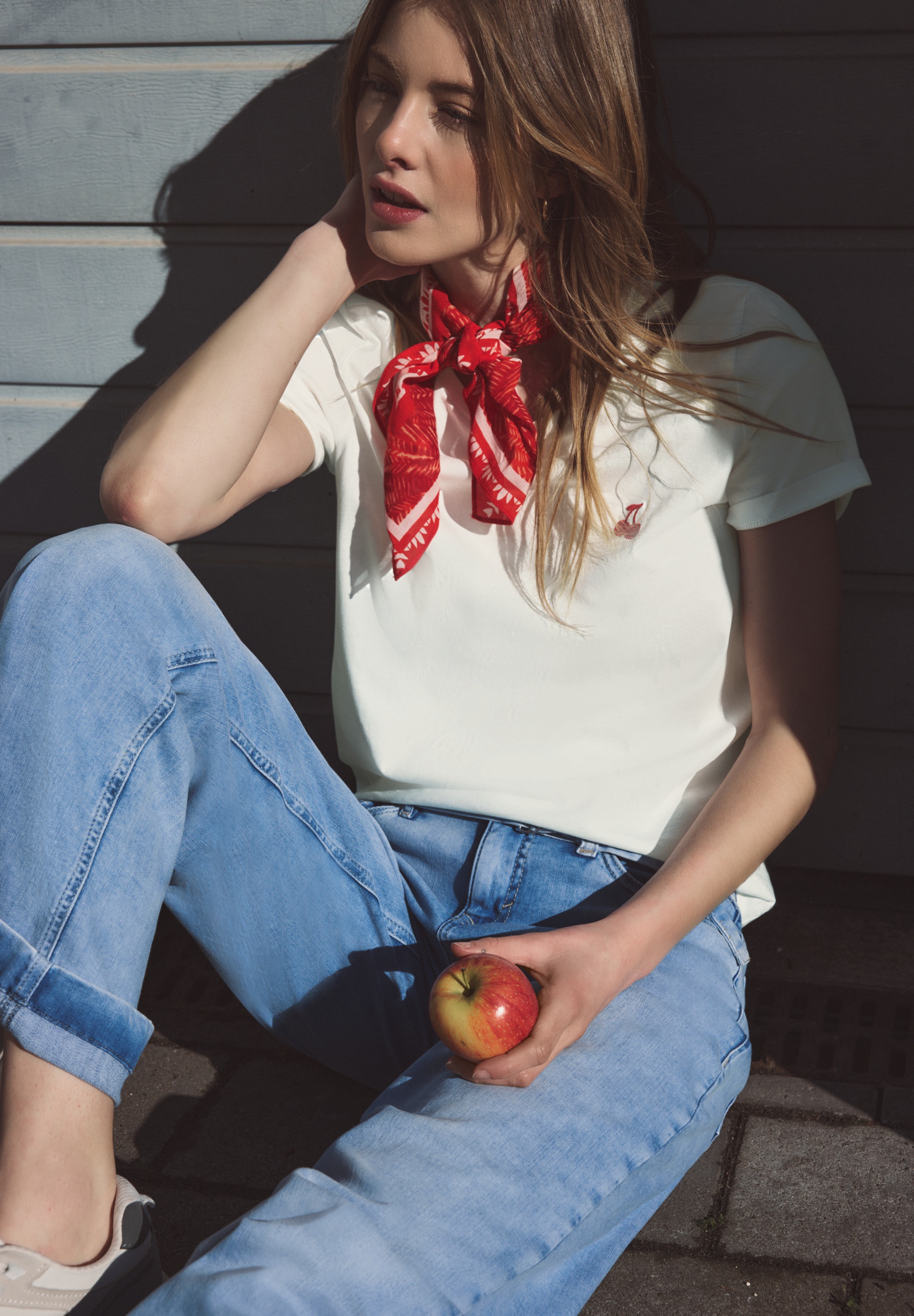 STREET ONE STUDIO T-Shirt aus reiner Baumwolle günstig online kaufen