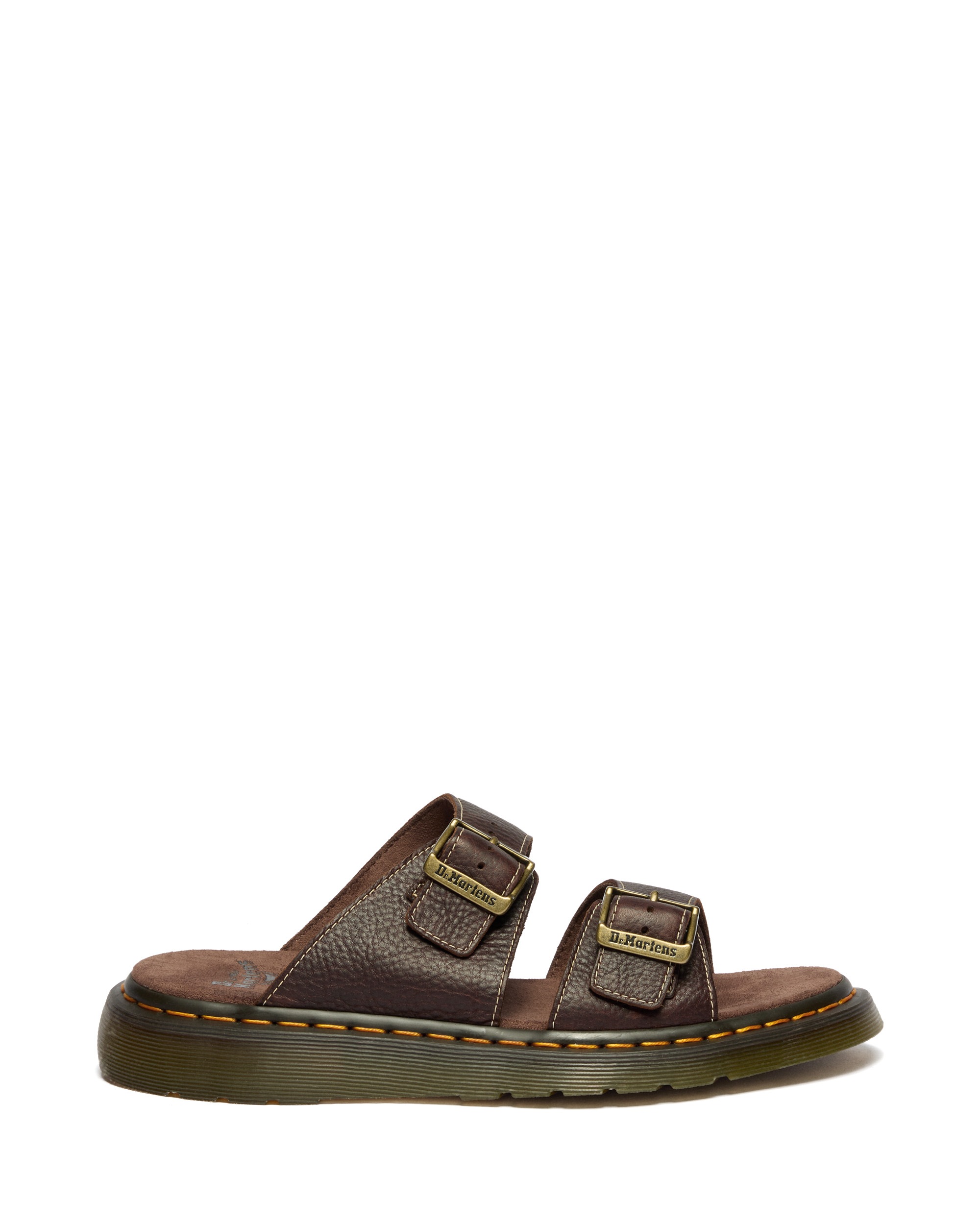 DR MARTENS Sandales Josef en Cuir Grizzly en Marron, Taille: 40 3