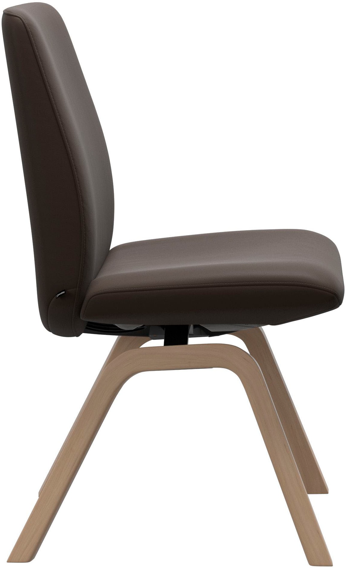 Stressless® Polsterstuhl »Laurel«, Leder BATICK, Low Back, Größe L, mit schräggestellten Beinen in Eiche natur