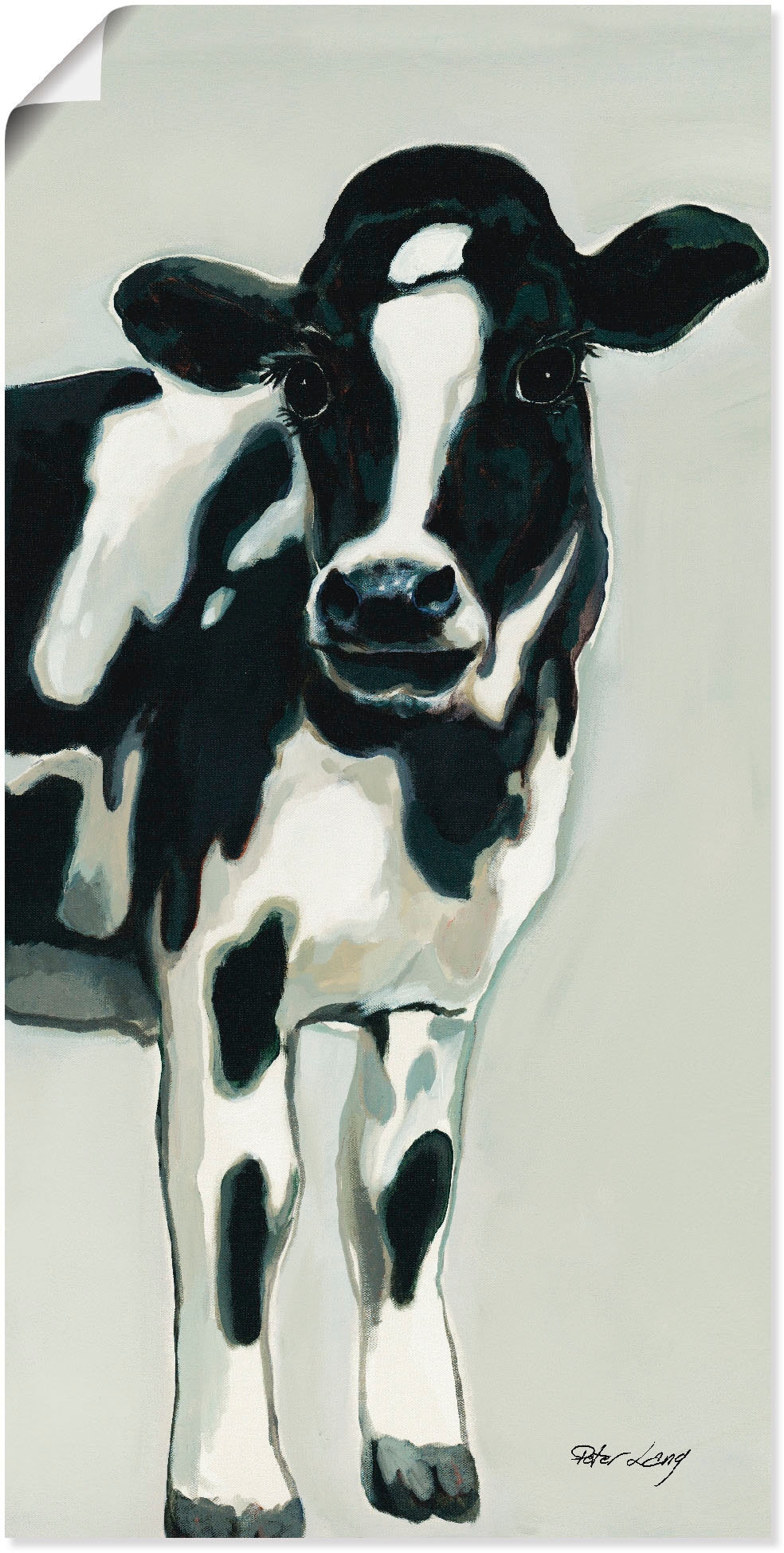 Wandbild »Kuh«, Haustiere, (1 St.), als Alubild, Outdoorbild, Leinwandbild, Poster,...