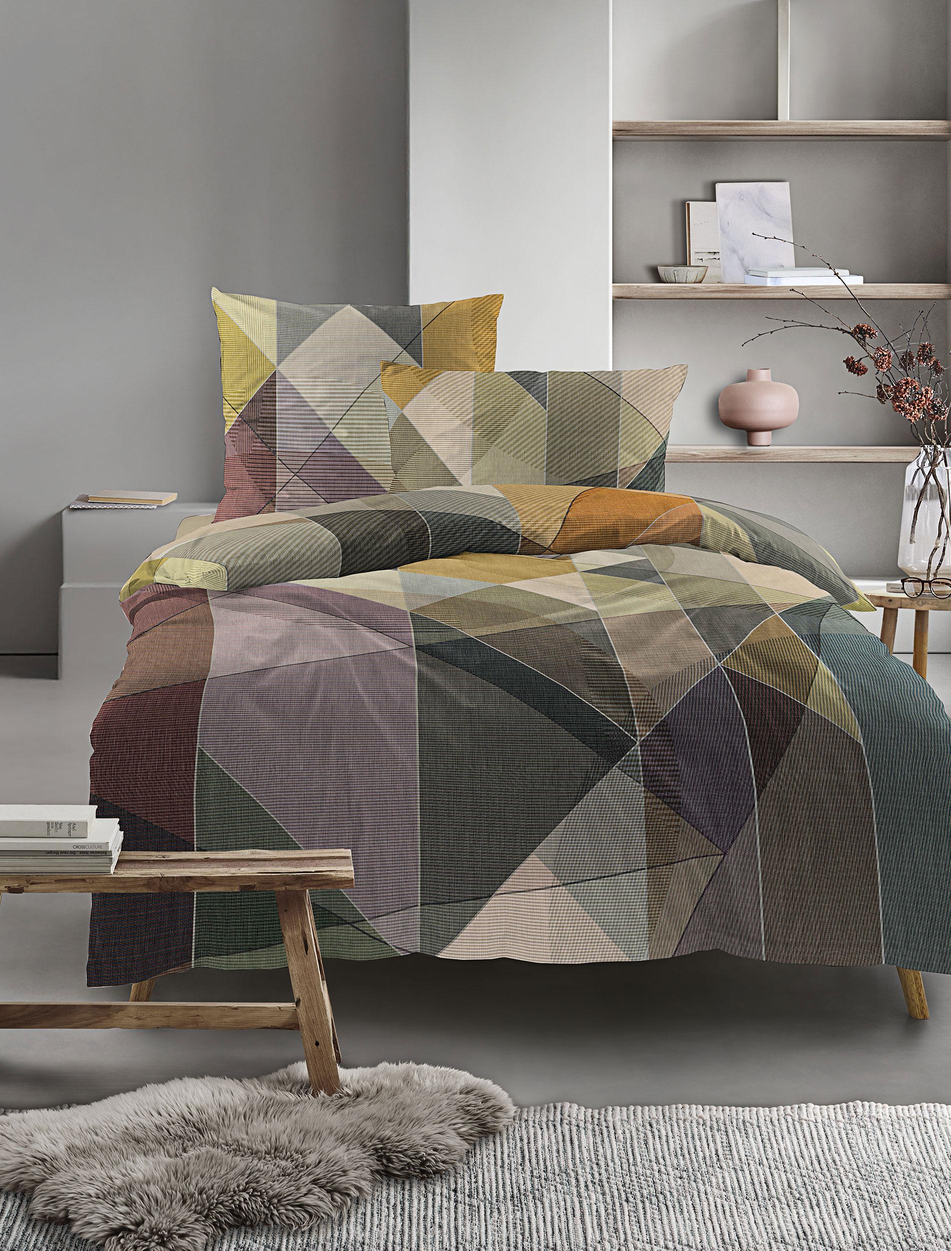 Irisette Bettwäsche "Wave 8639" 2 Stk. tlg. anschmiegsam und atmungsaktiv, günstig online kaufen