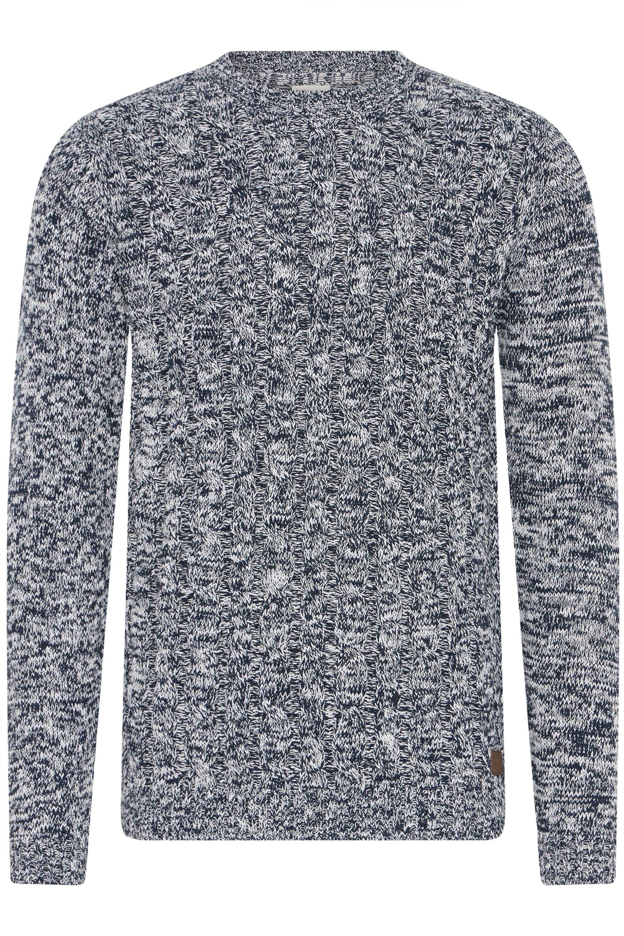 Solid Strickfleece-Pullover "Strickpullover SDRICCO" günstig online kaufen