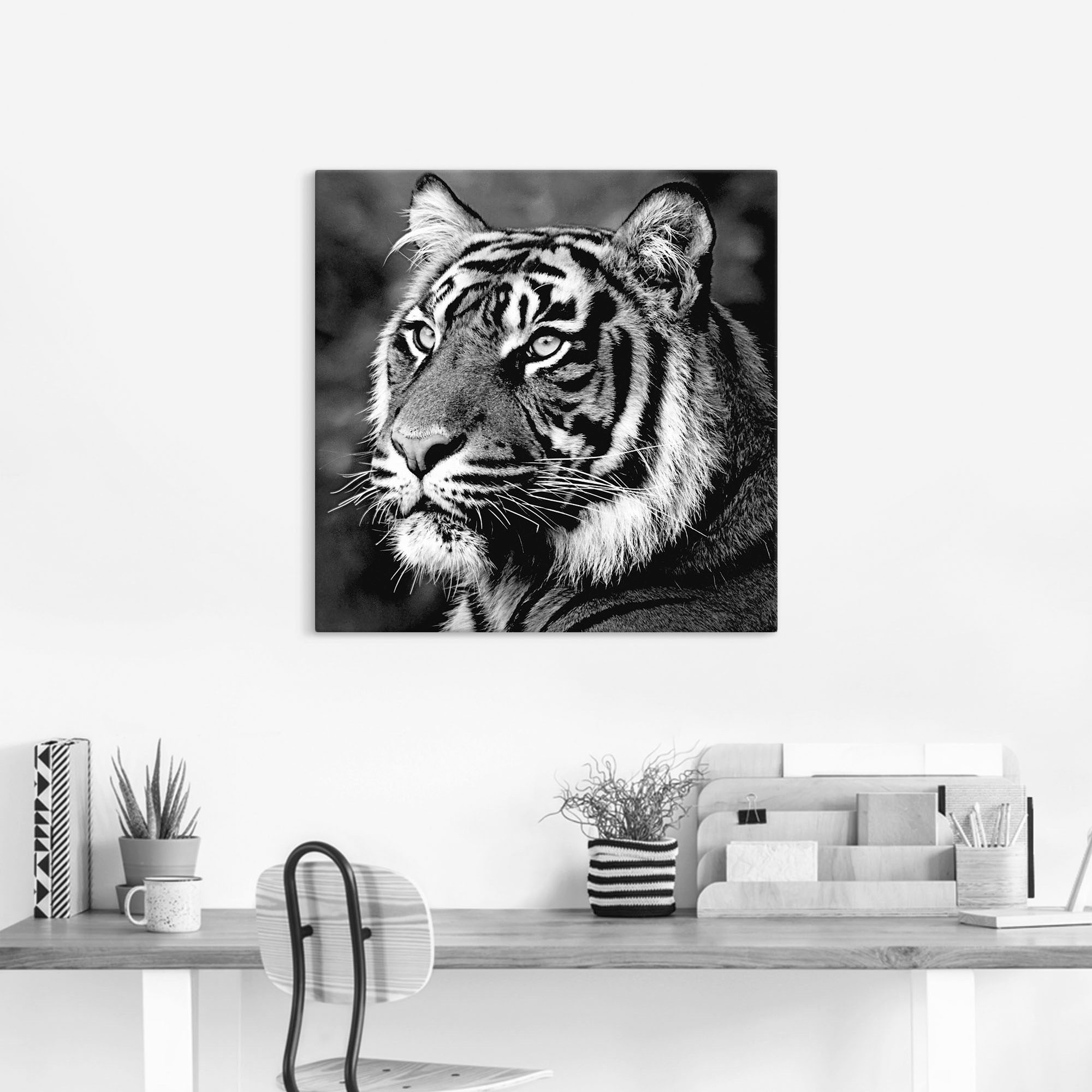 Artland Wandbild »Tiger«, Wildtiere, (1 St.), als Leinwandbild, Poster, Wandaufkleber in verschied. Größen