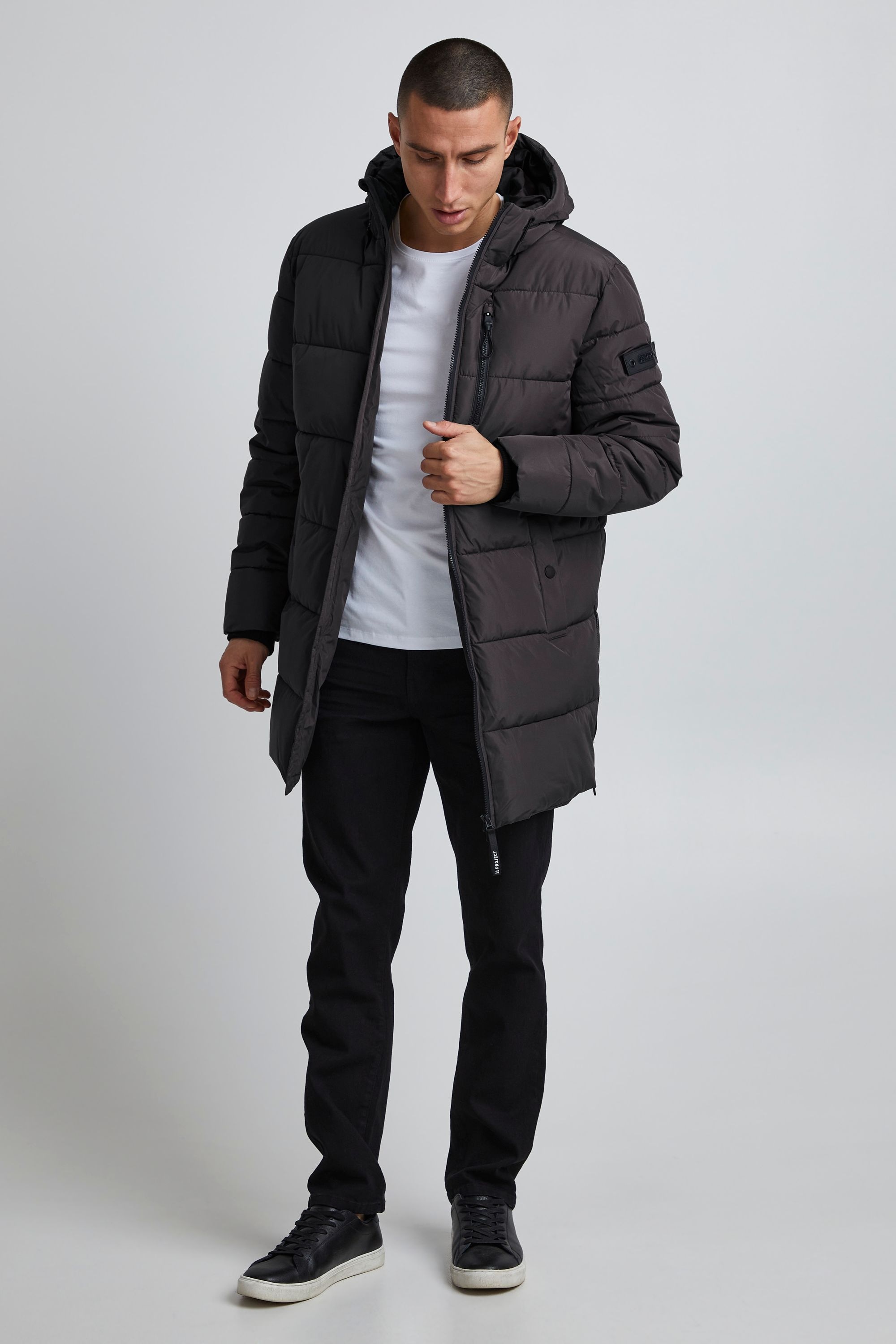 11 Project Parka »11 Project Tibor Long quilted Parka«, mit Kapuze ▷ für |  BAUR