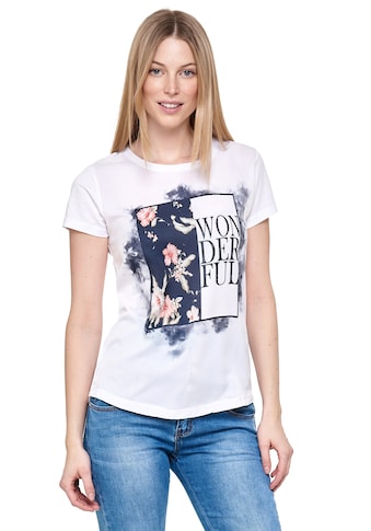 Decay T-Shirt, mit schickem Blumenmotiv kaufen