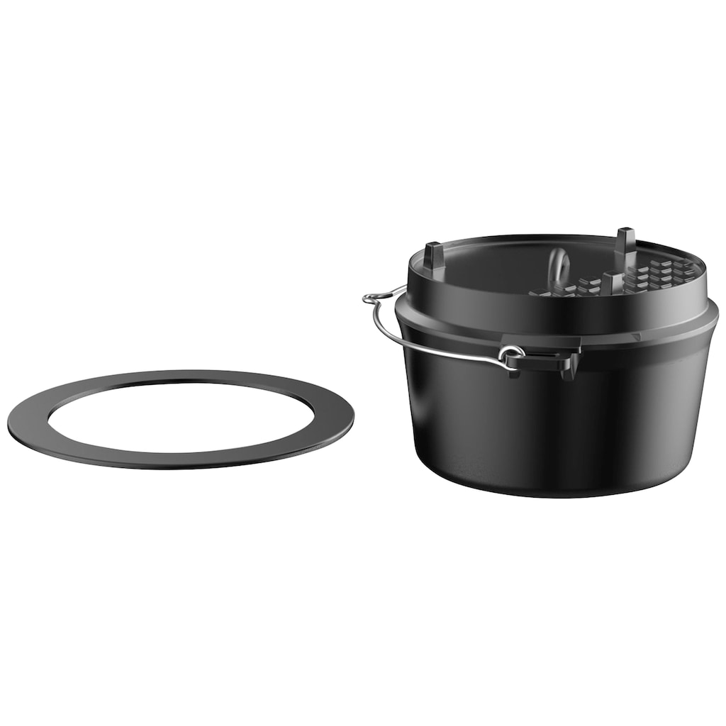 Tepro Grilltopf »Dutch-Oven-Einleger«, Gusseisen, ØxH: 32,5x18,4 cm