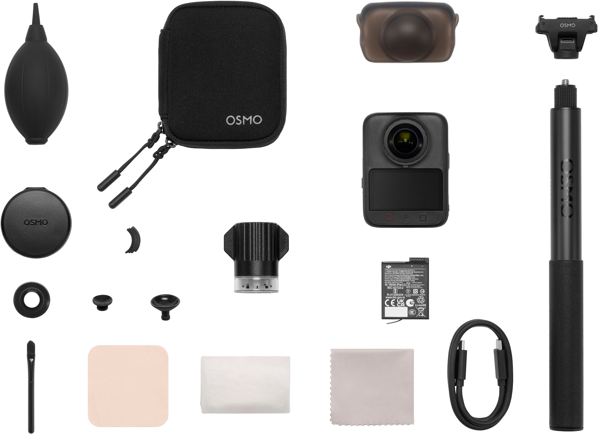 DJI 360°-Kamera »Osmo 360 II Get Set Combo« 8K Bluetooth