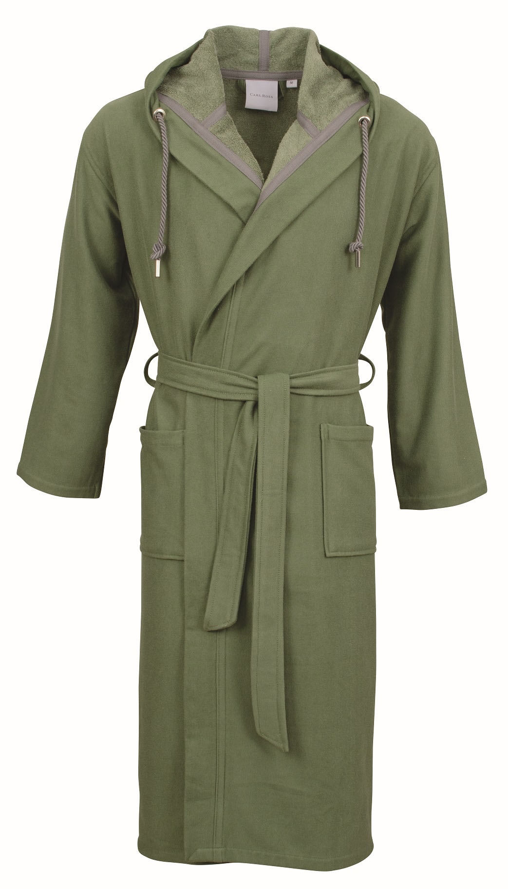 Carl Ross Unisex-Bademantel "wash&wear" 1 Stk. Kapuze