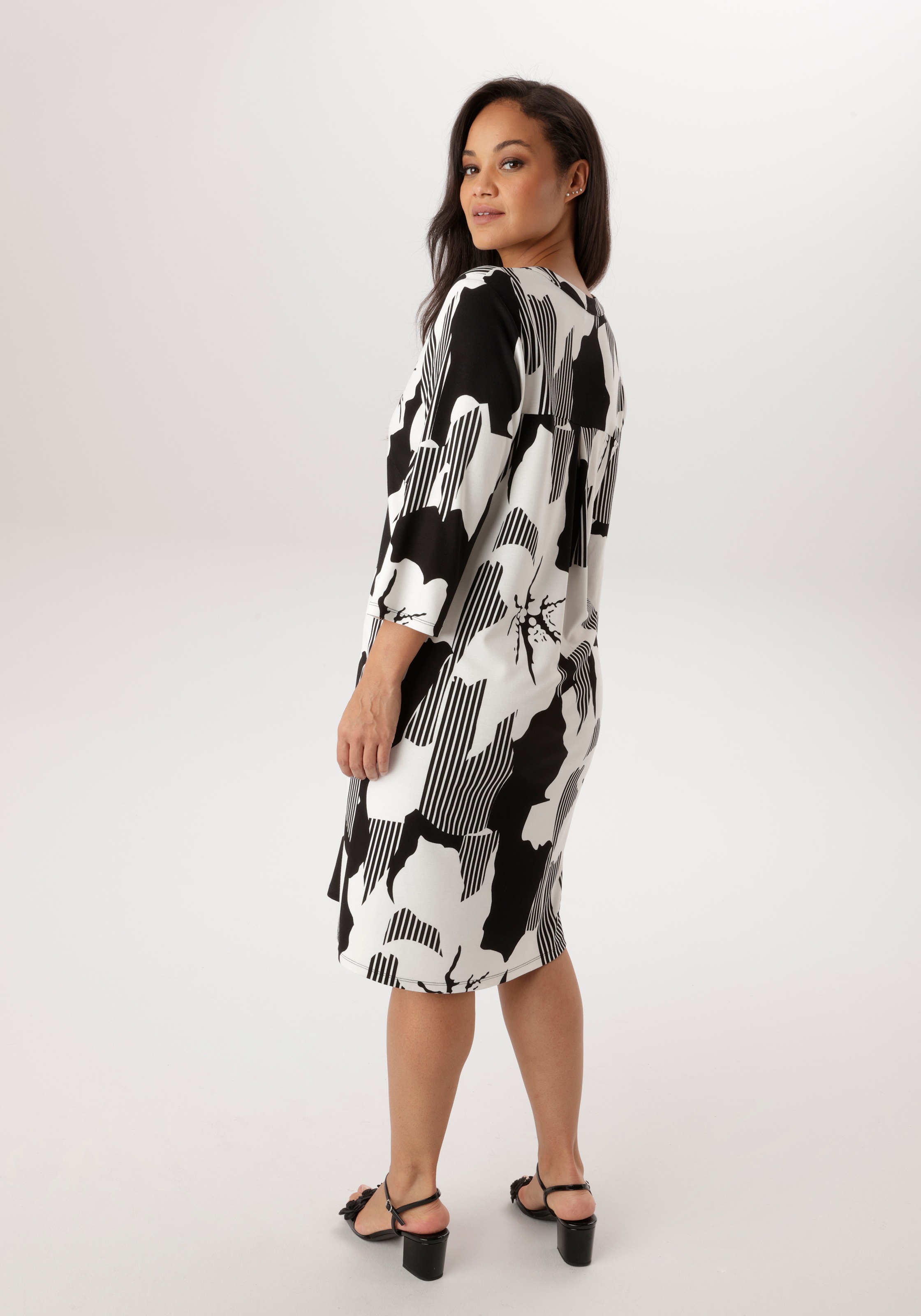 Aniston PLUS Jerseykleid elastisches Jersey-Kleid - NEUE KOLLEKTION günstig online kaufen