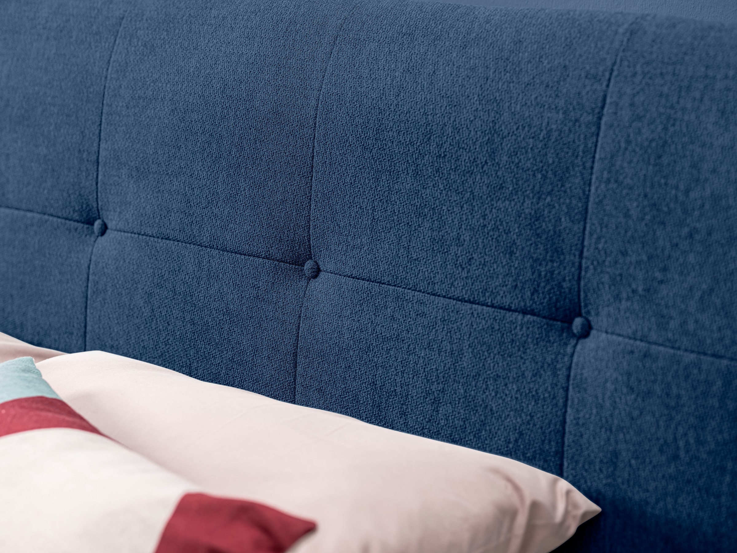 alina Boxspringbett »Luella«, ADA trendline Boxspringbett, inkl. Matratze und Viscoschaum-Topper