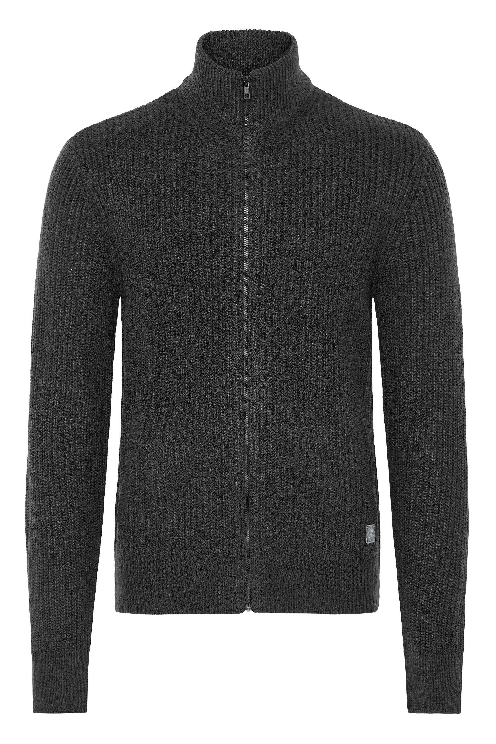 Blend Strickjacke "BHRibes" Schicke Zip-Jacke mit Eingrifftaschen günstig online kaufen