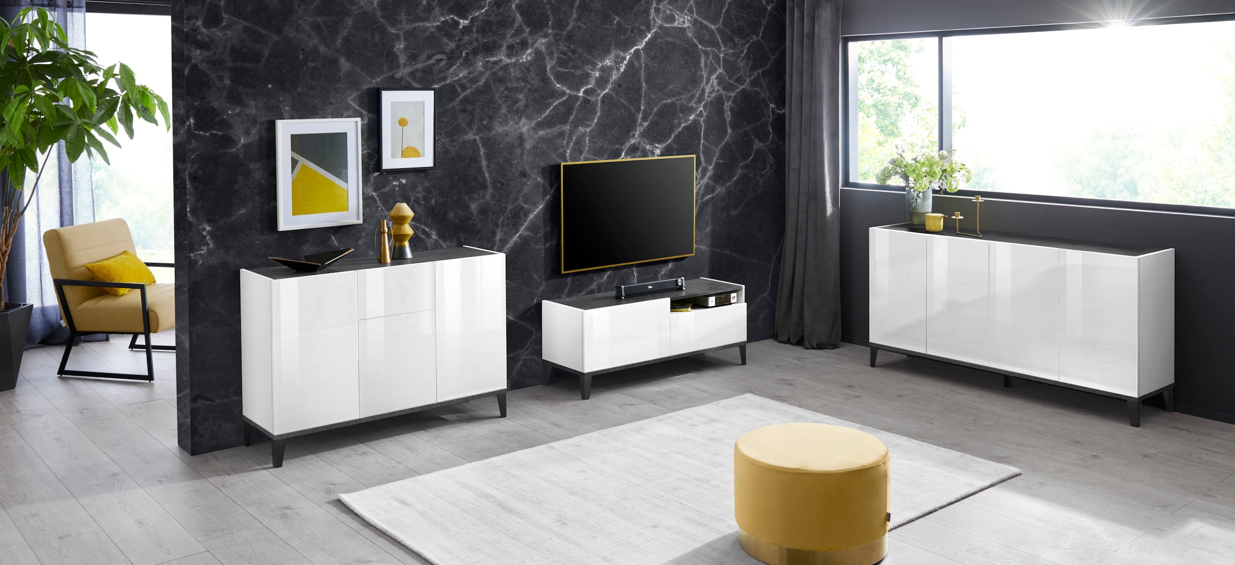INOSIGN Sideboard »Sunrise«, Breite 160 cm