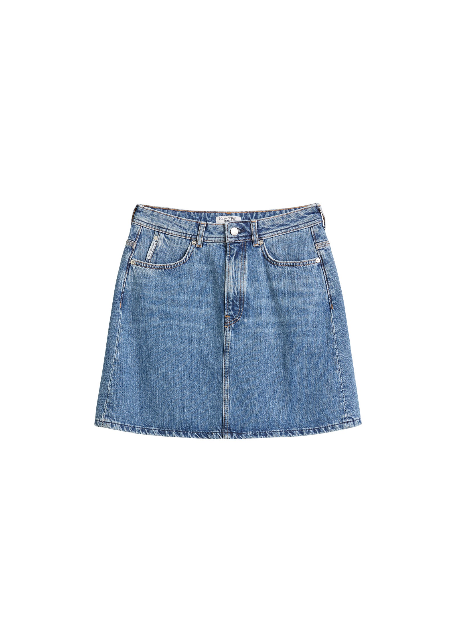 Marc O'Polo DENIM Jeansrock »aus Rigid-Denim«