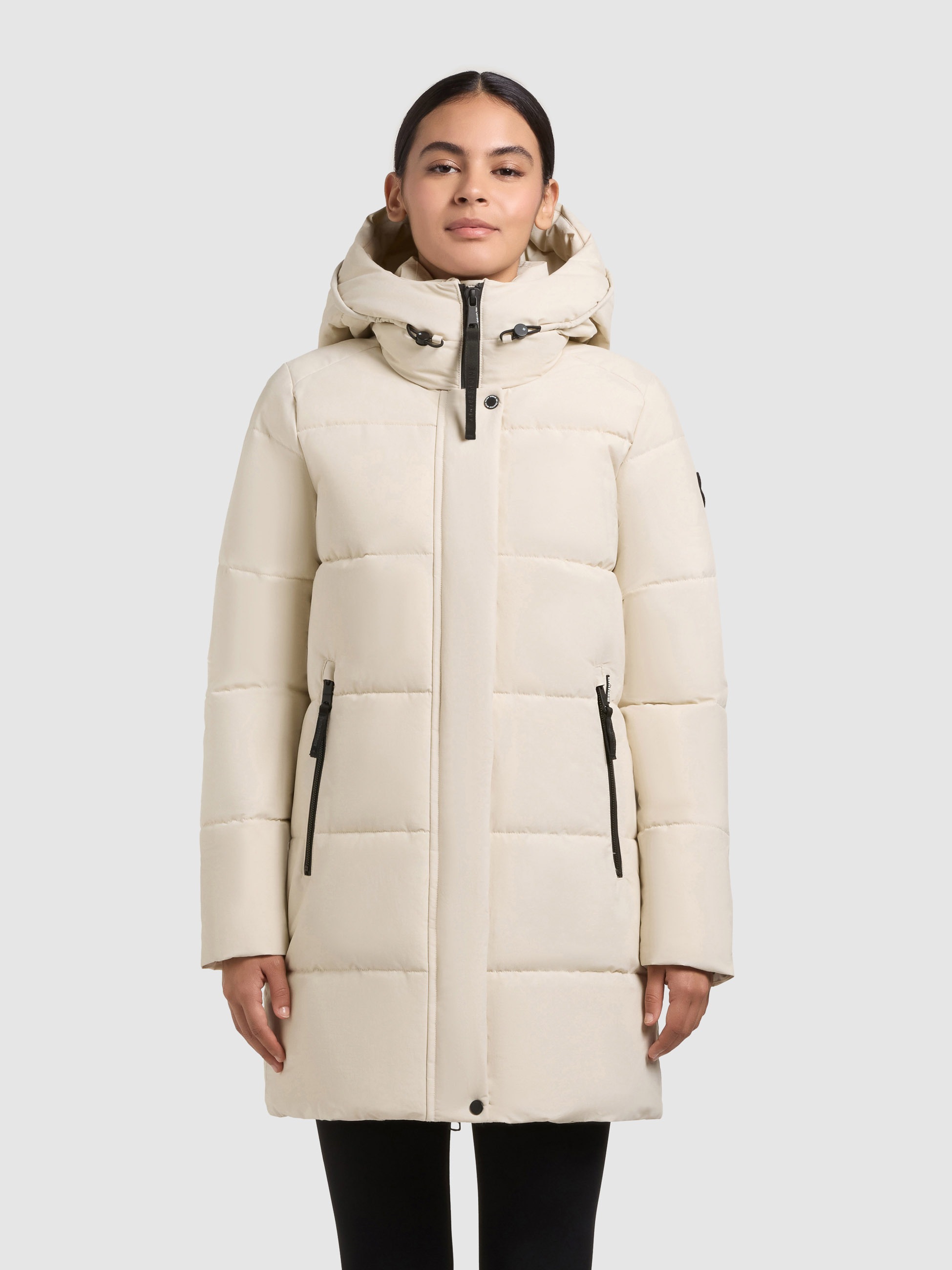 khujo Steppjacke »TILLA« mit Kapuze