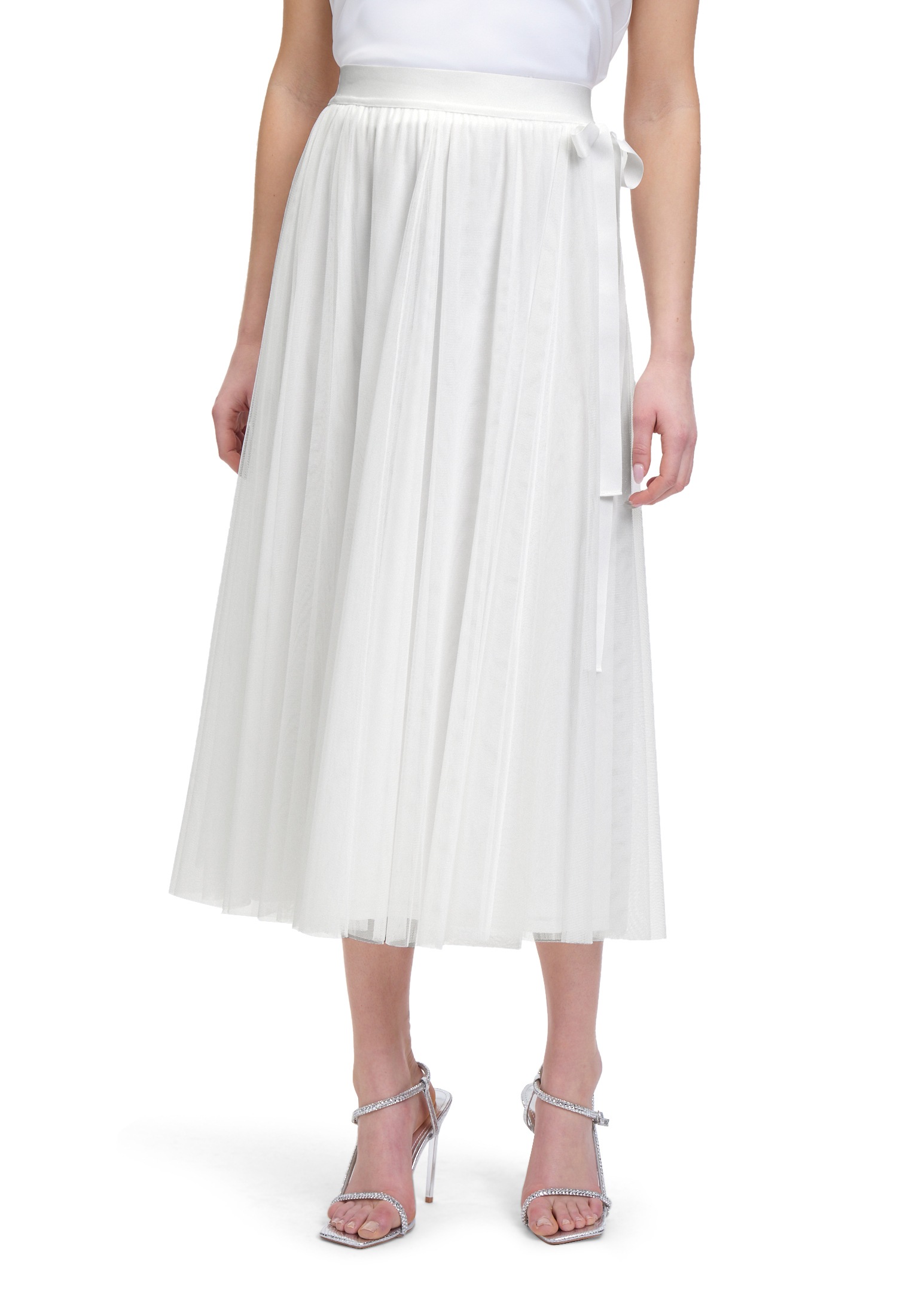 Vera Mont Maxirock "Damen im Layer Look" Bunddetail günstig online kaufen