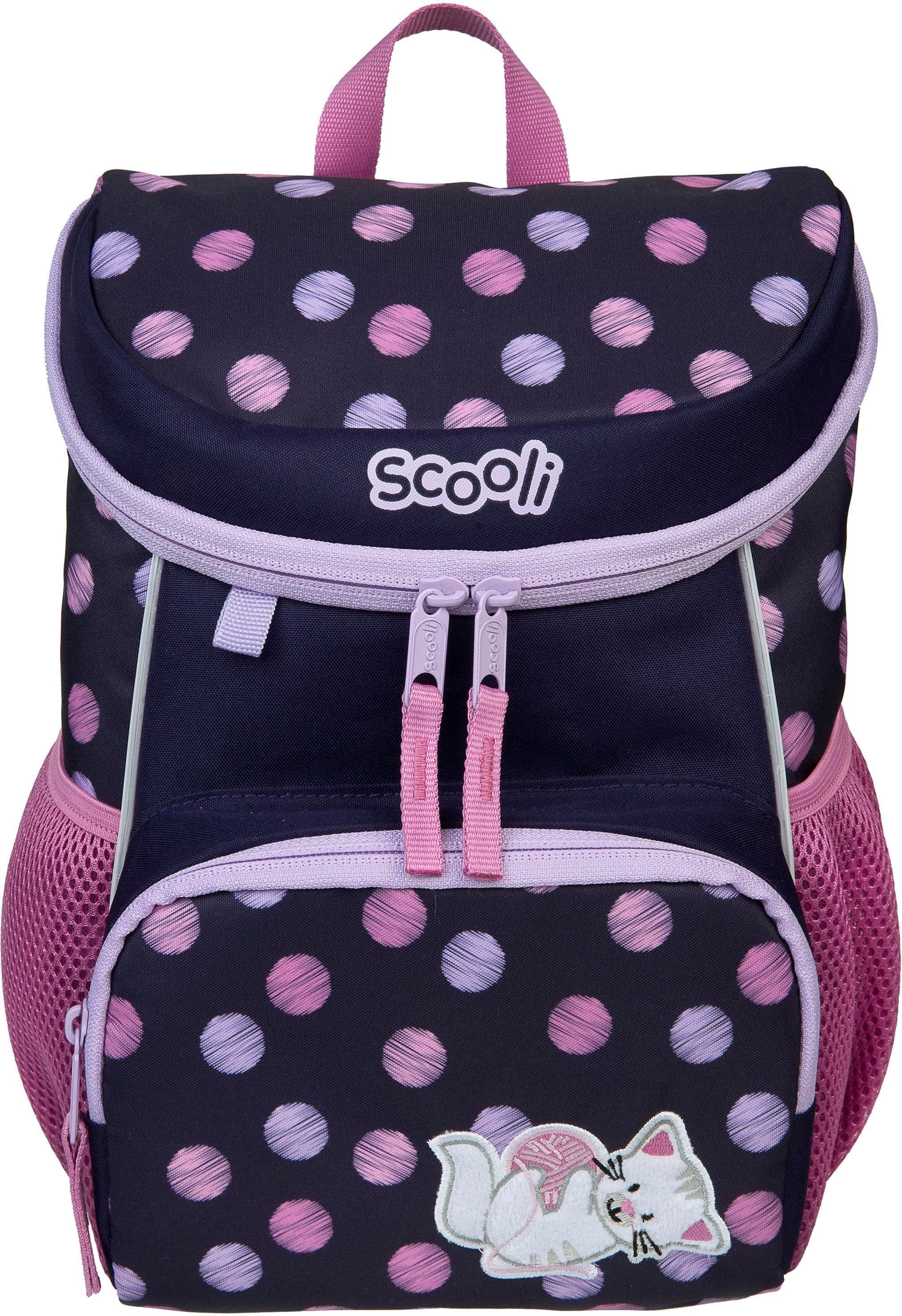 Scooli Kinderrucksack »Mini-Me, Caty Cat«, Reflektoren