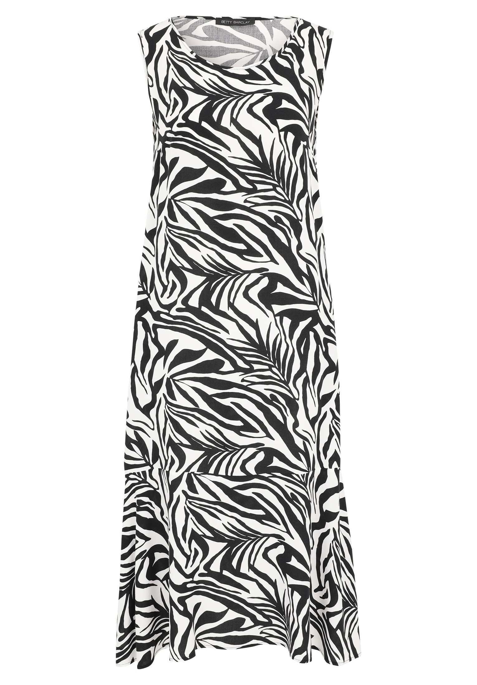 Betty Barclay Sommerkleid "Betty Barclay Damen Stufenkleid weiter Ausschnit günstig online kaufen
