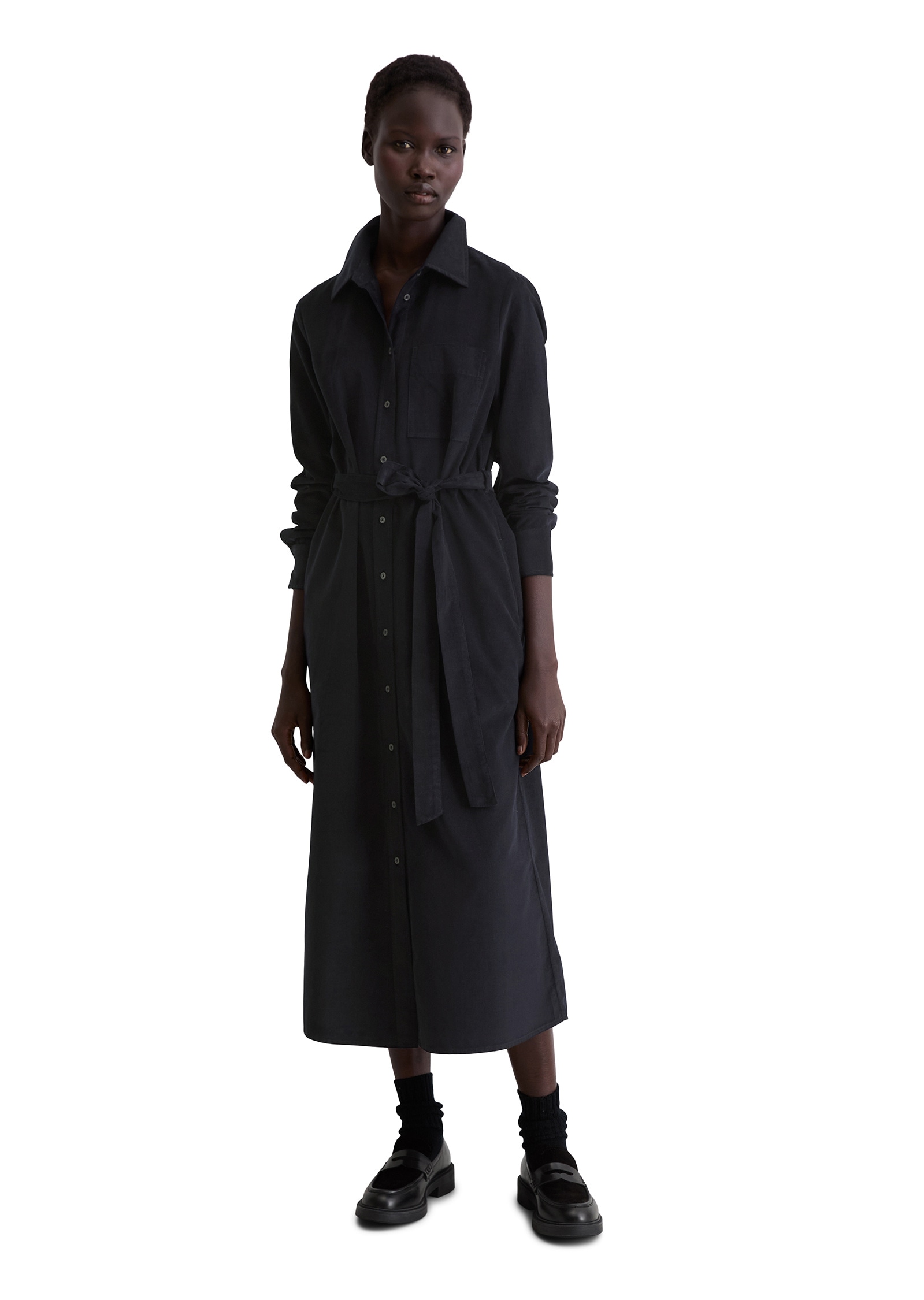 Marc O'Polo Midikleid »aus softem Organic Cotton-Lyocell-Mix«