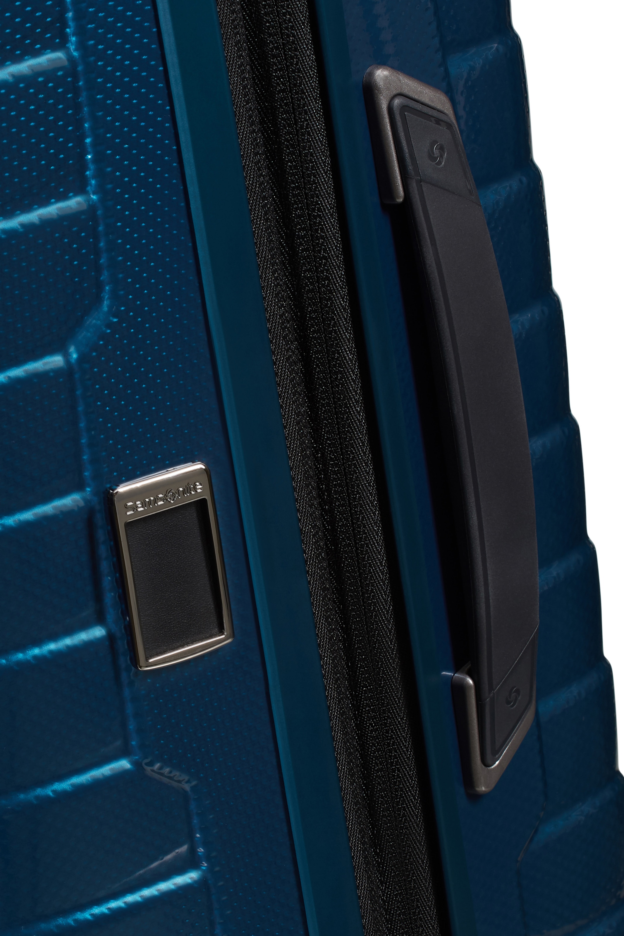 Samsonite Hartschalen-Trolley »PROXIS 55 EXP easy access« 42 l 4 Rollen Handgepäck Hartschalenkoffer Volumenerweiterung Laptopfach