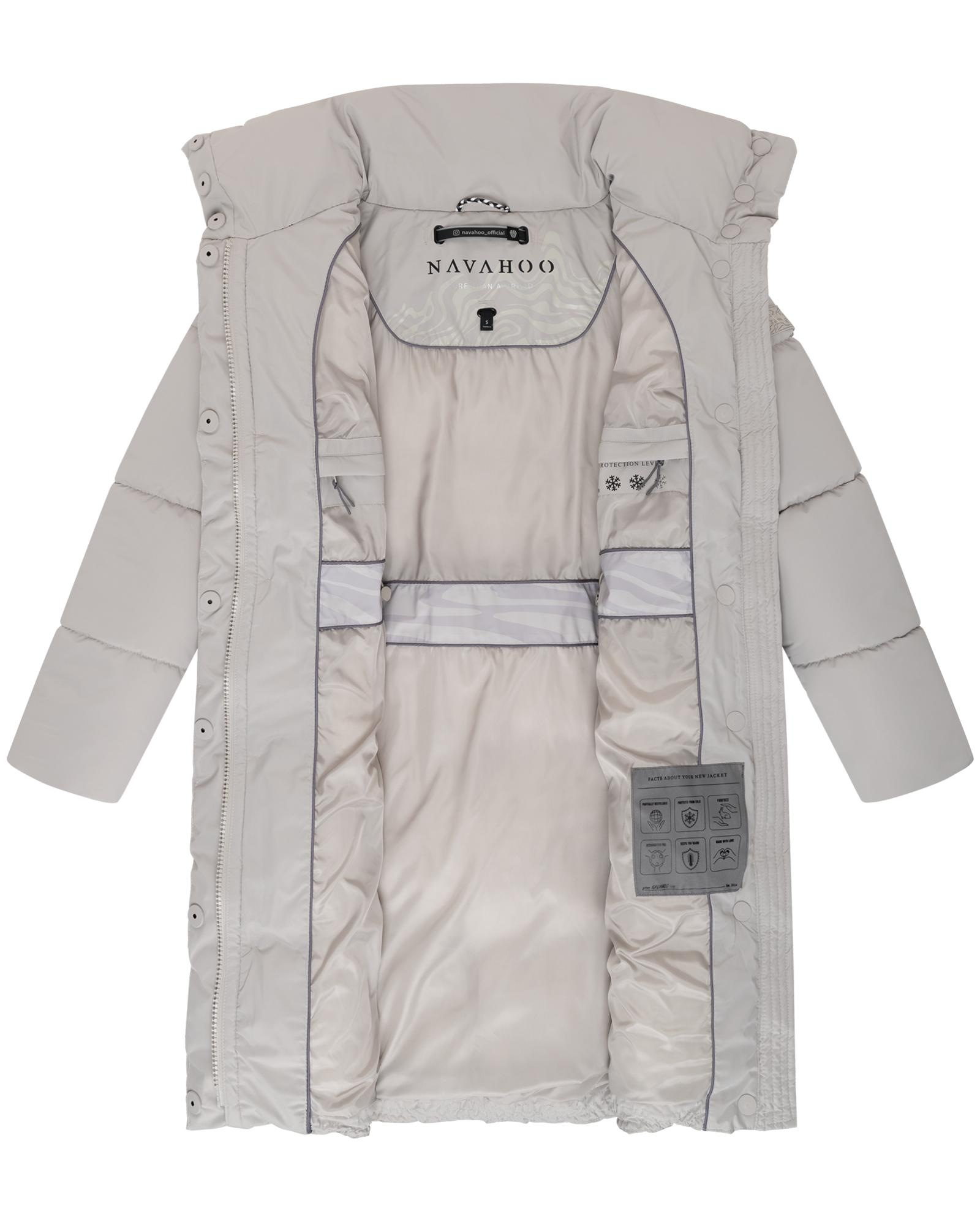 Navahoo Wintermantel »Wolkenkuss 14«, Winter Steppmantel