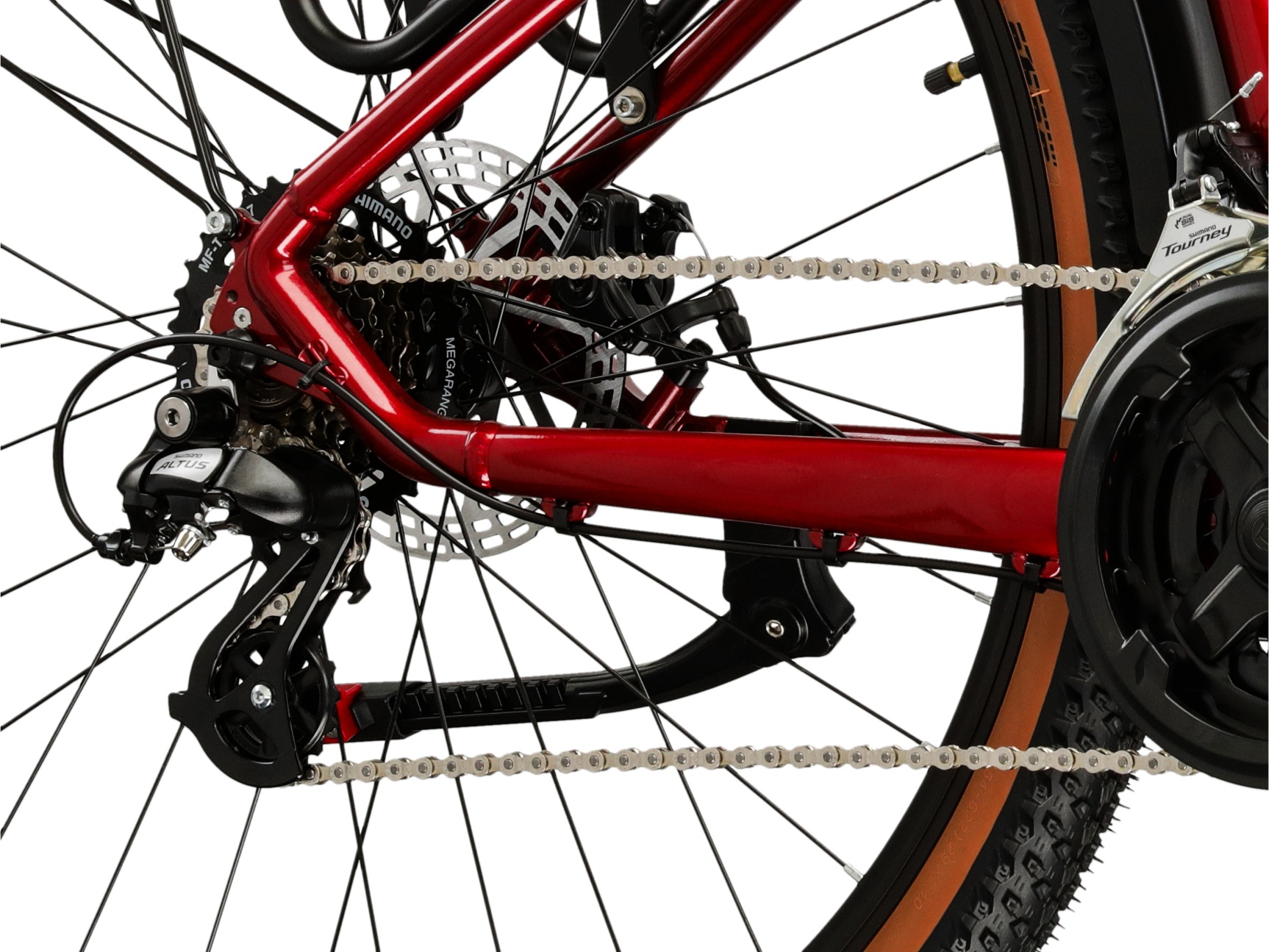Kross Mountainbike »KROSS Mountainbike Hardtail 29" Hexagon X200 rot 21 Gänge« 21 Gang Shimano ALTUS M310 Schaltwerk Kettenschaltung Rahmen aus Aluminium Performance