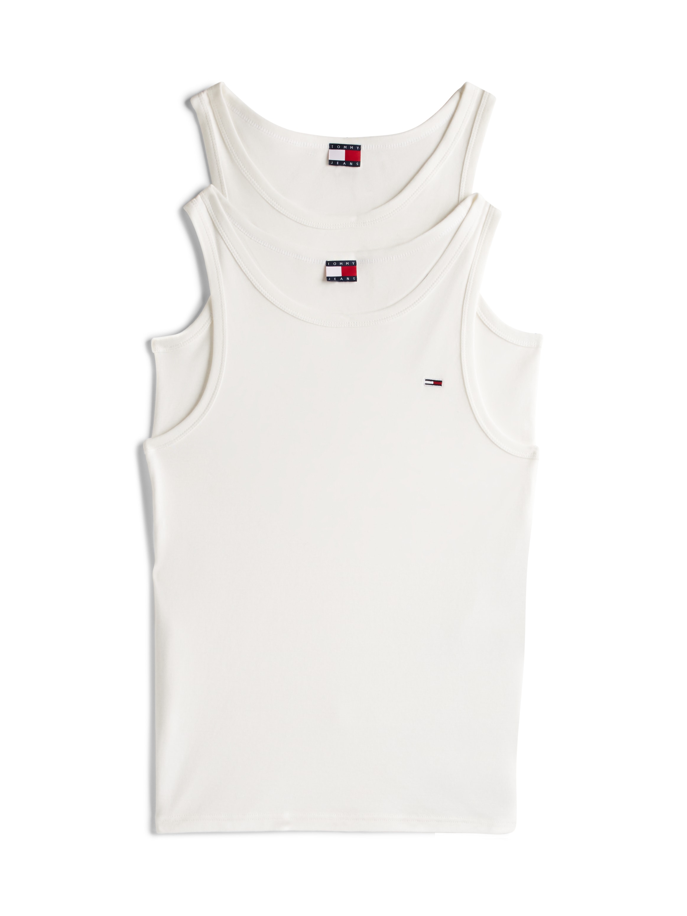 Tommy Jeans Tanktop "TJM XSLIM 2PCK RIB TANK EXT" Packung, 2er, 2 Stk. mit günstig online kaufen