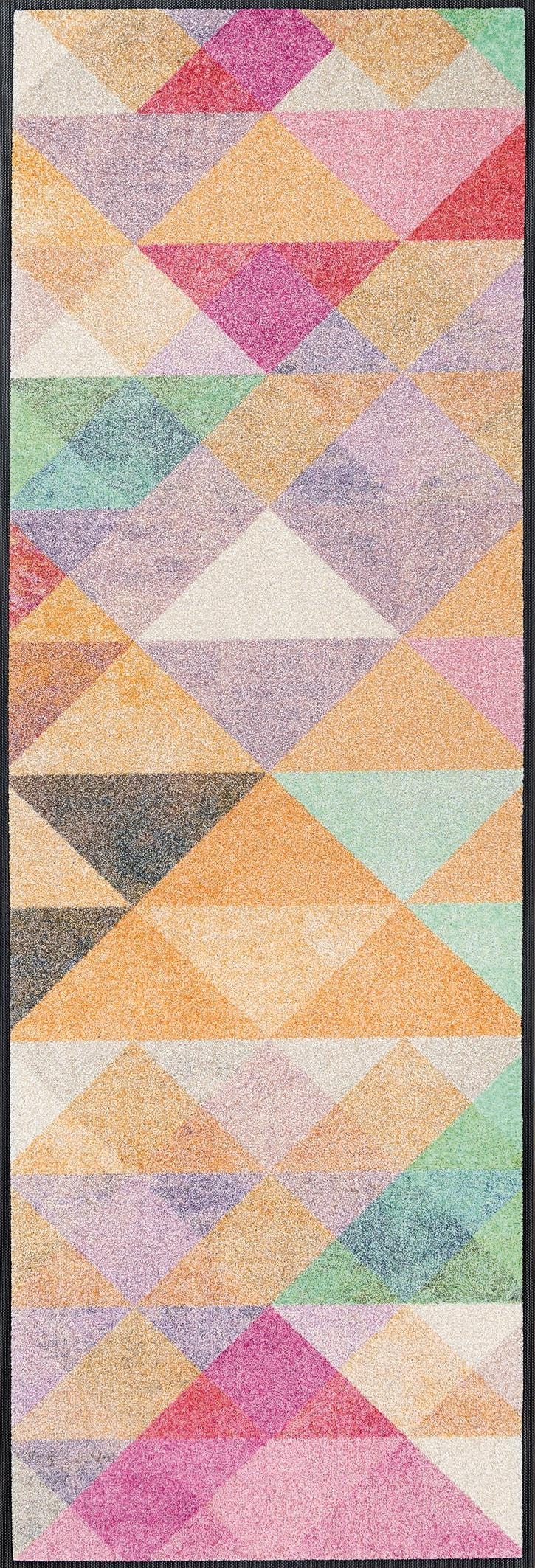 wash+dry by Kleen-Tex Läufer »Snorre«, rechteckig, 7 mm Höhe, Schmutzfangläufer, modernes geometrisches Design, rutschhemmend