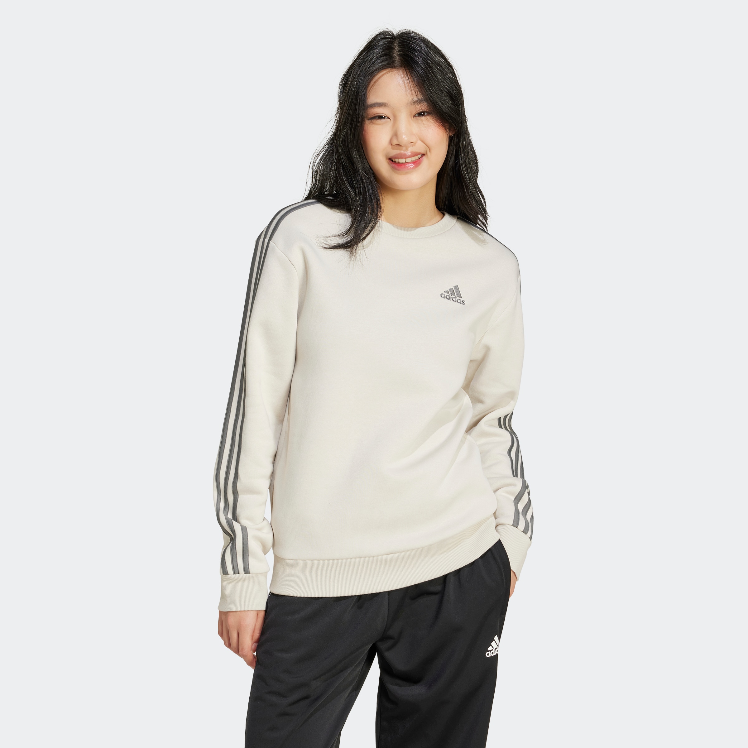 adidas Sportswear Sweatshirt "W 3S FL SWT" günstig online kaufen