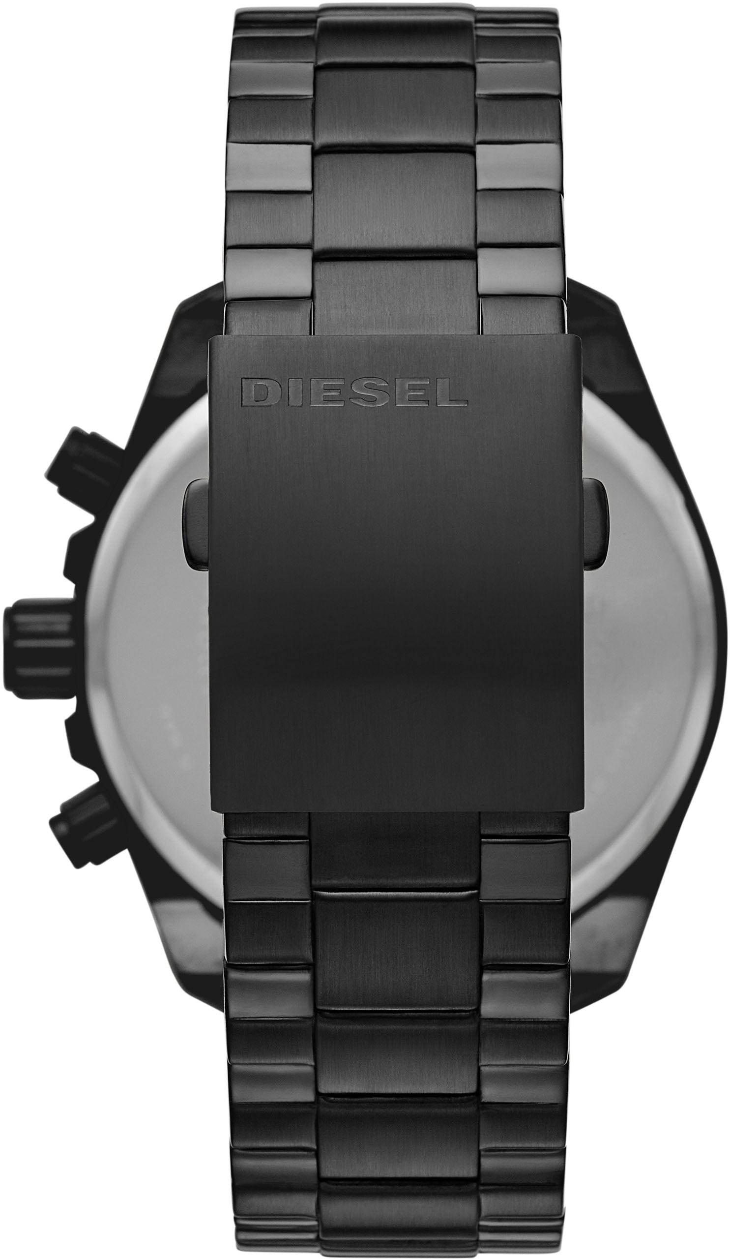 Diesel Chronograph »MS9 CHRONO«, Quarzuhr, Armbanduhr, Herrenuhr, Datum,Stoppfunktion,Edelstahlarmband