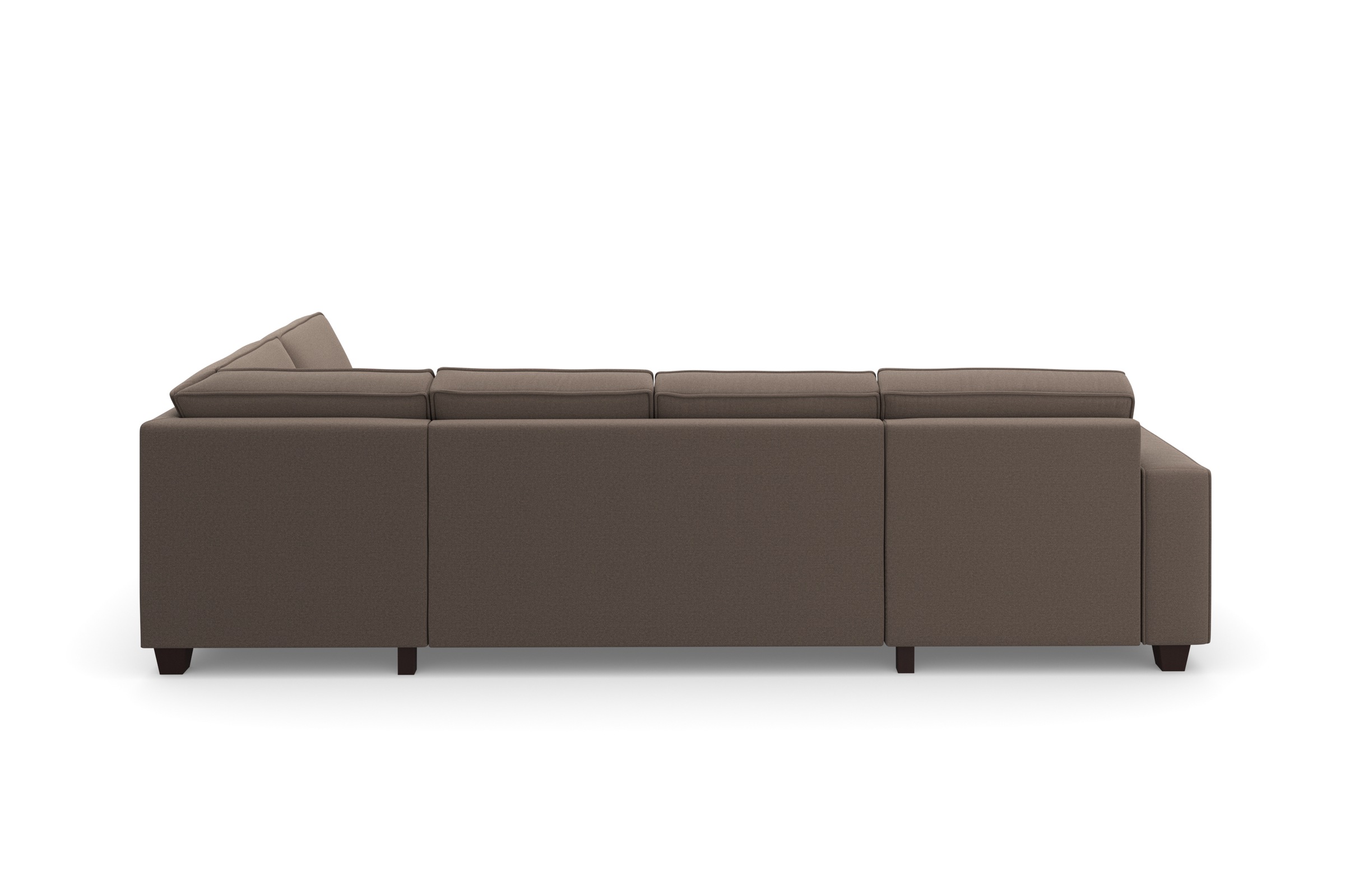 Home Affaire Wohnlandschaft County U-Form Taupe 9