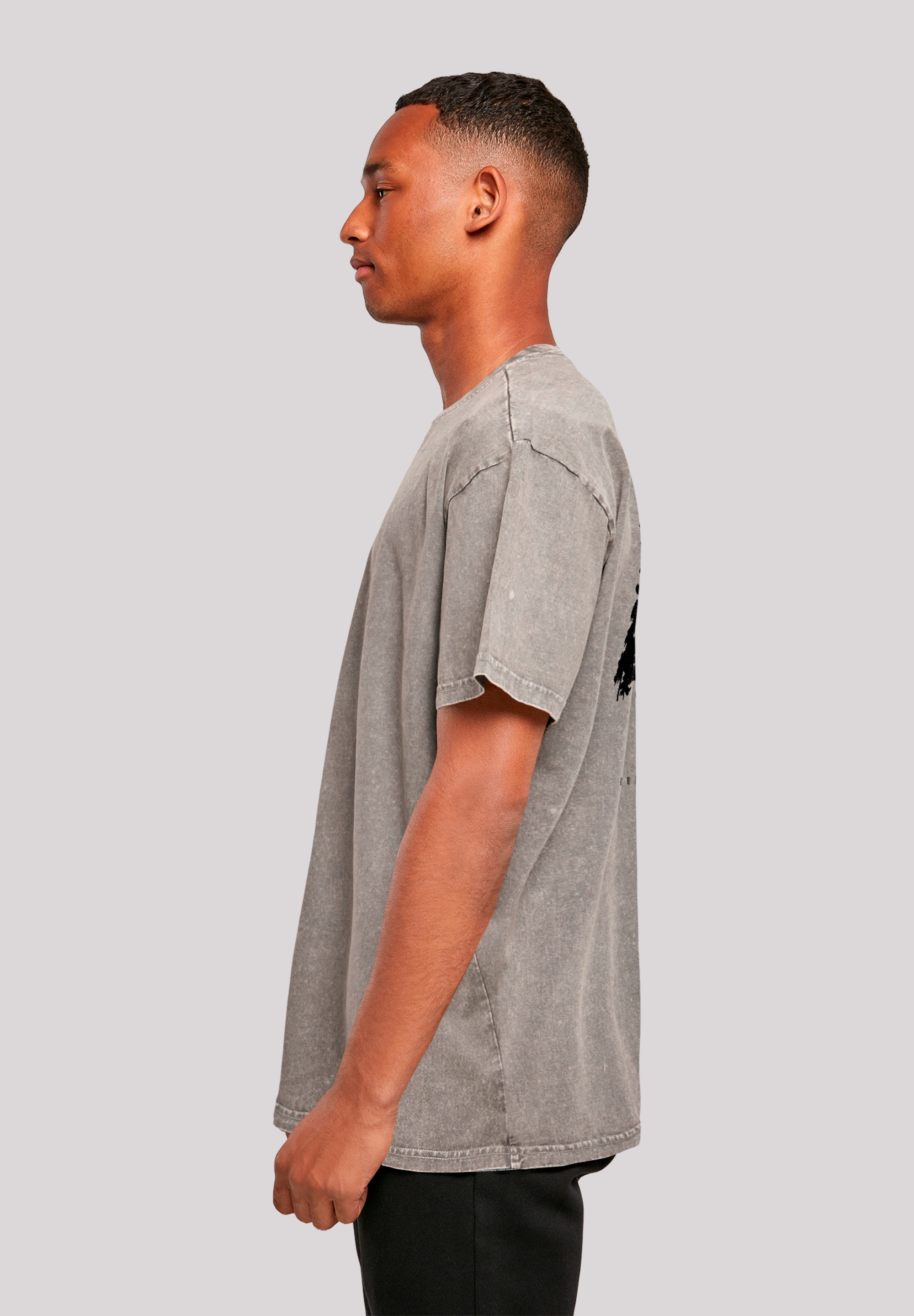 F4NT4STIC T-Shirt »Oversize Escape Discover the World Forest«, Discover the World