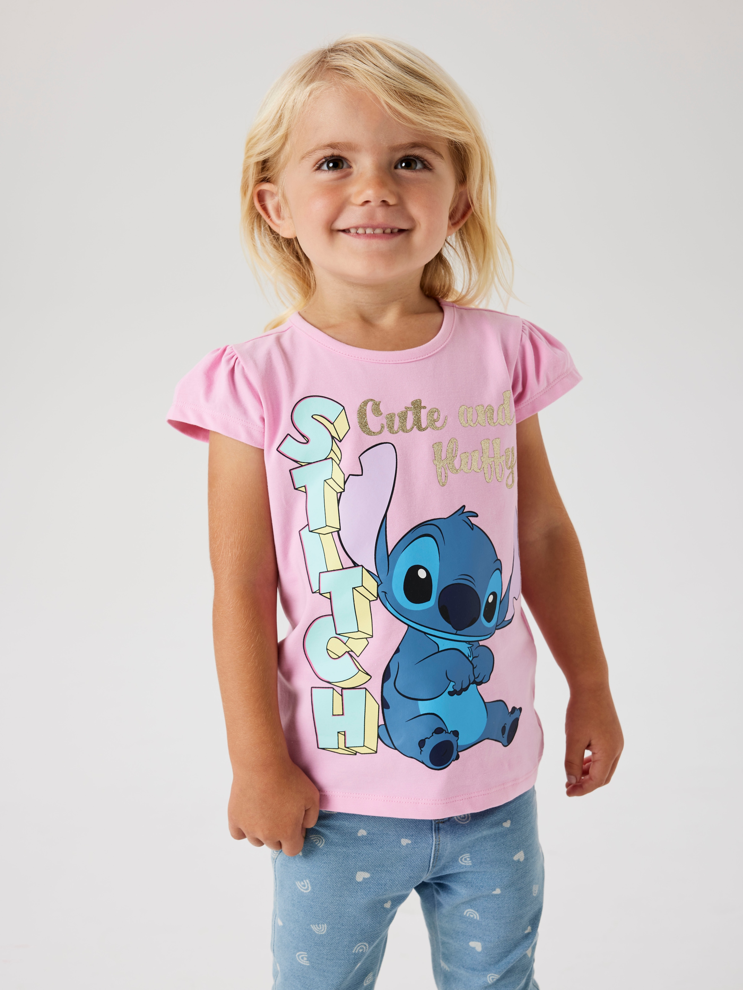Name It Marškinėliai »NMFFOLLY STITCH SS Maršk...