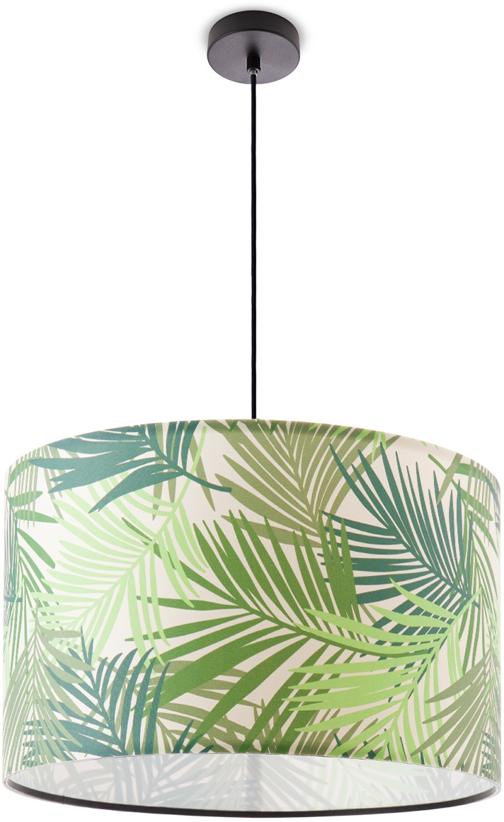 Küchenlampe 534«, Palme Pendelleuchte Jungle 1 »Ostende Home BAUR flammig-flammig, Esstisch Lampenschirm | Paco Wohnzimmer Modern