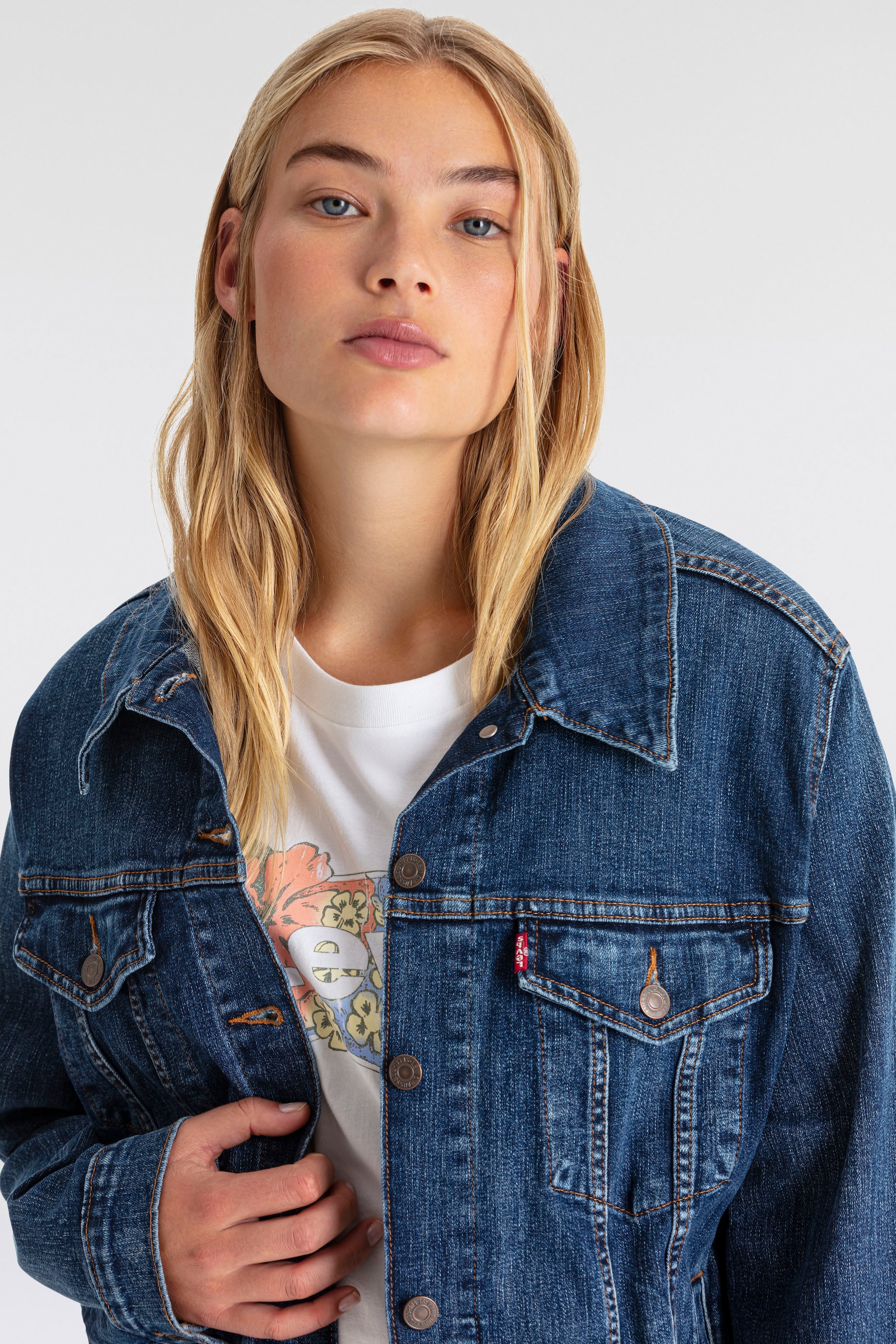 Levi's® Plus Jeansjacke