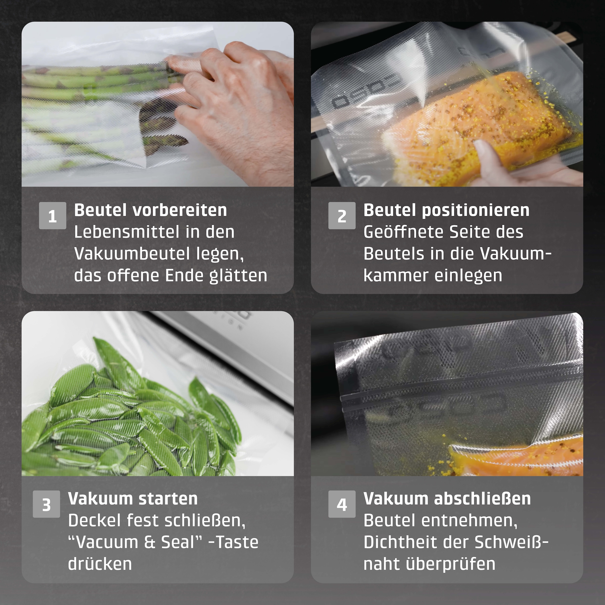 Caso Vakuumierer »1525 VRH490 advanced« 110 W