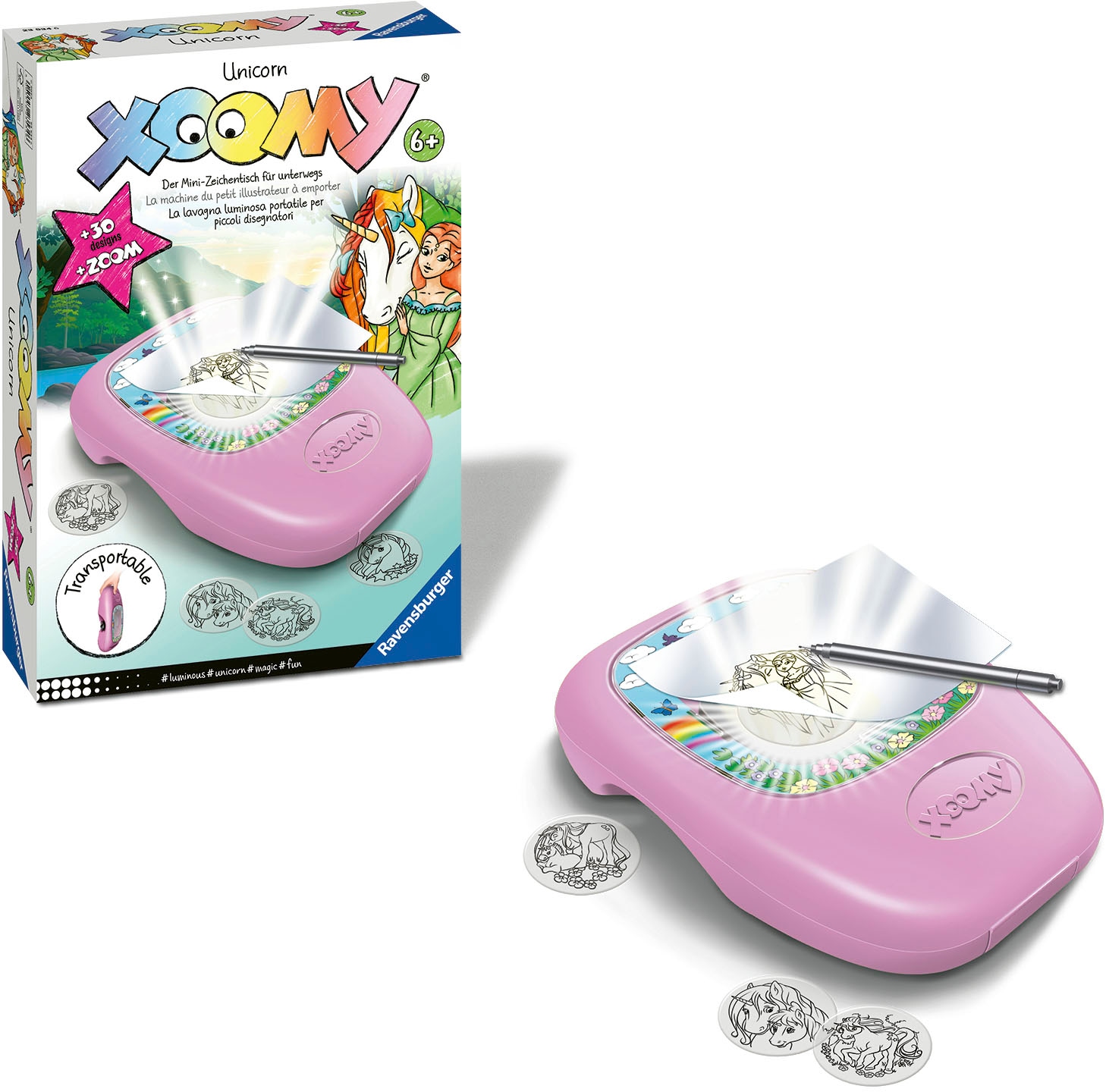 Ravensburger Malvorlage »XOOMY® Midi Unicorn«, Made in Europe; FSC® - schützt Wald - weltweit